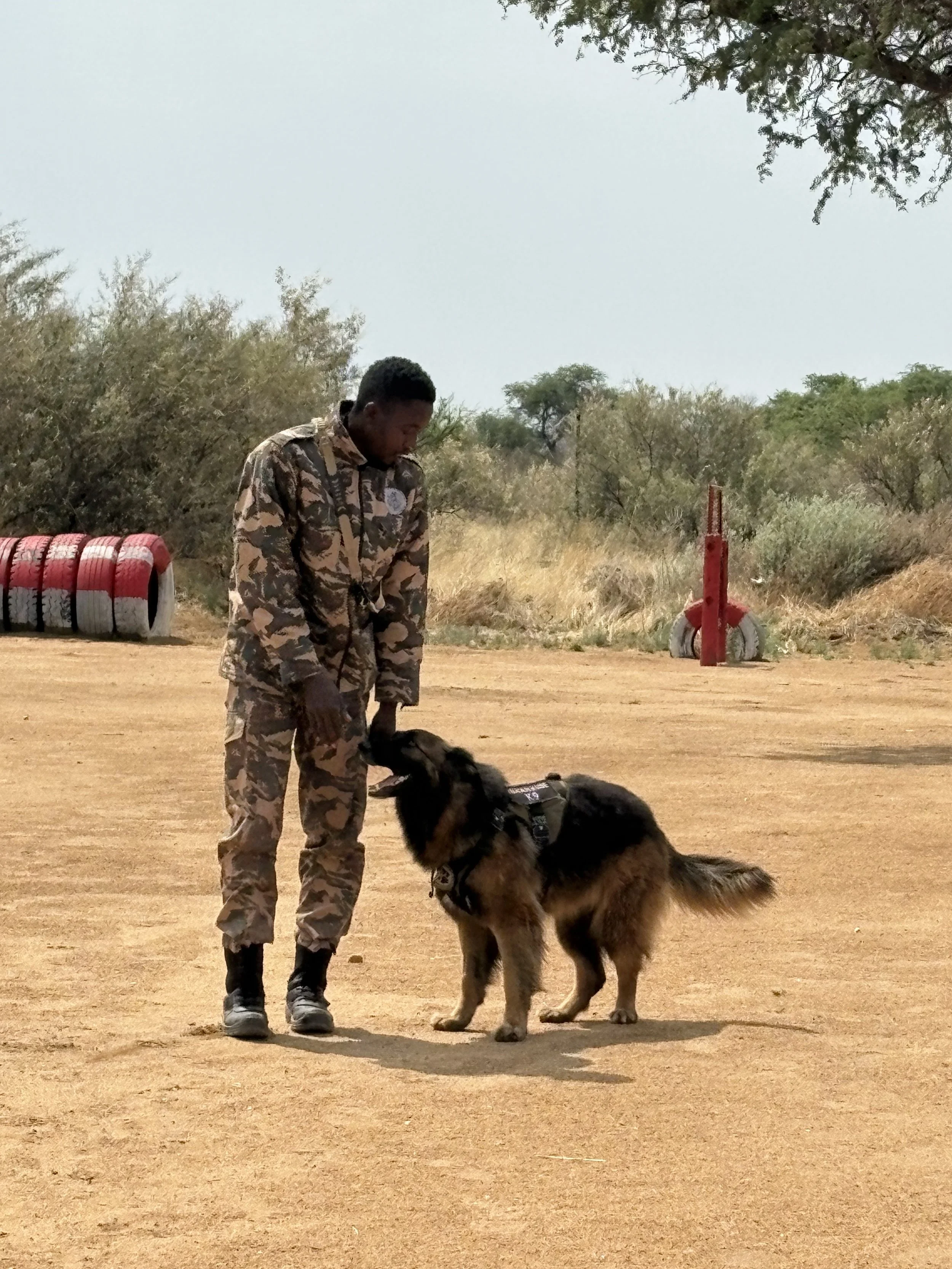 Time with a K9 Anti-poaching unit