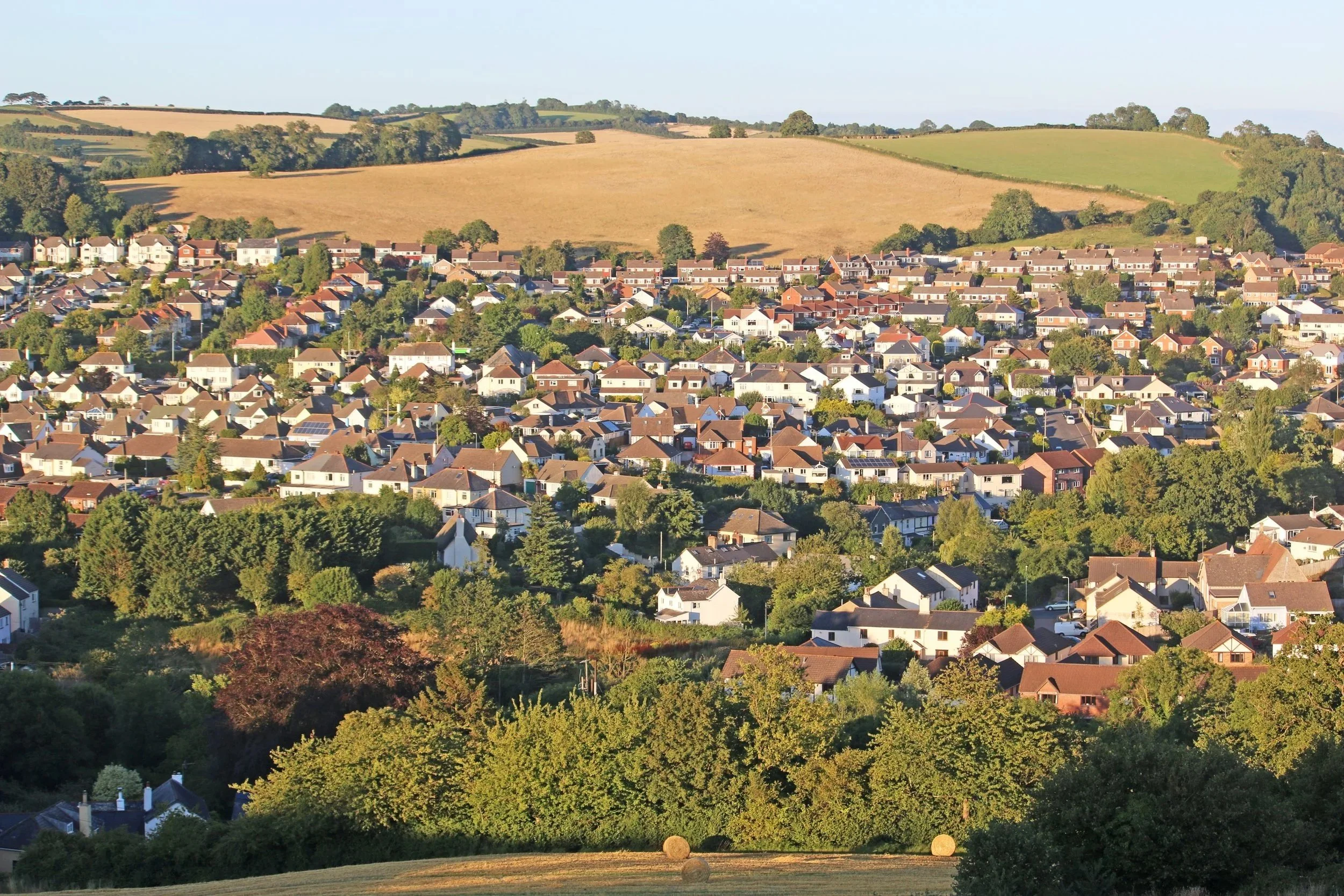 Suburban scene of Shirley, Birmingham