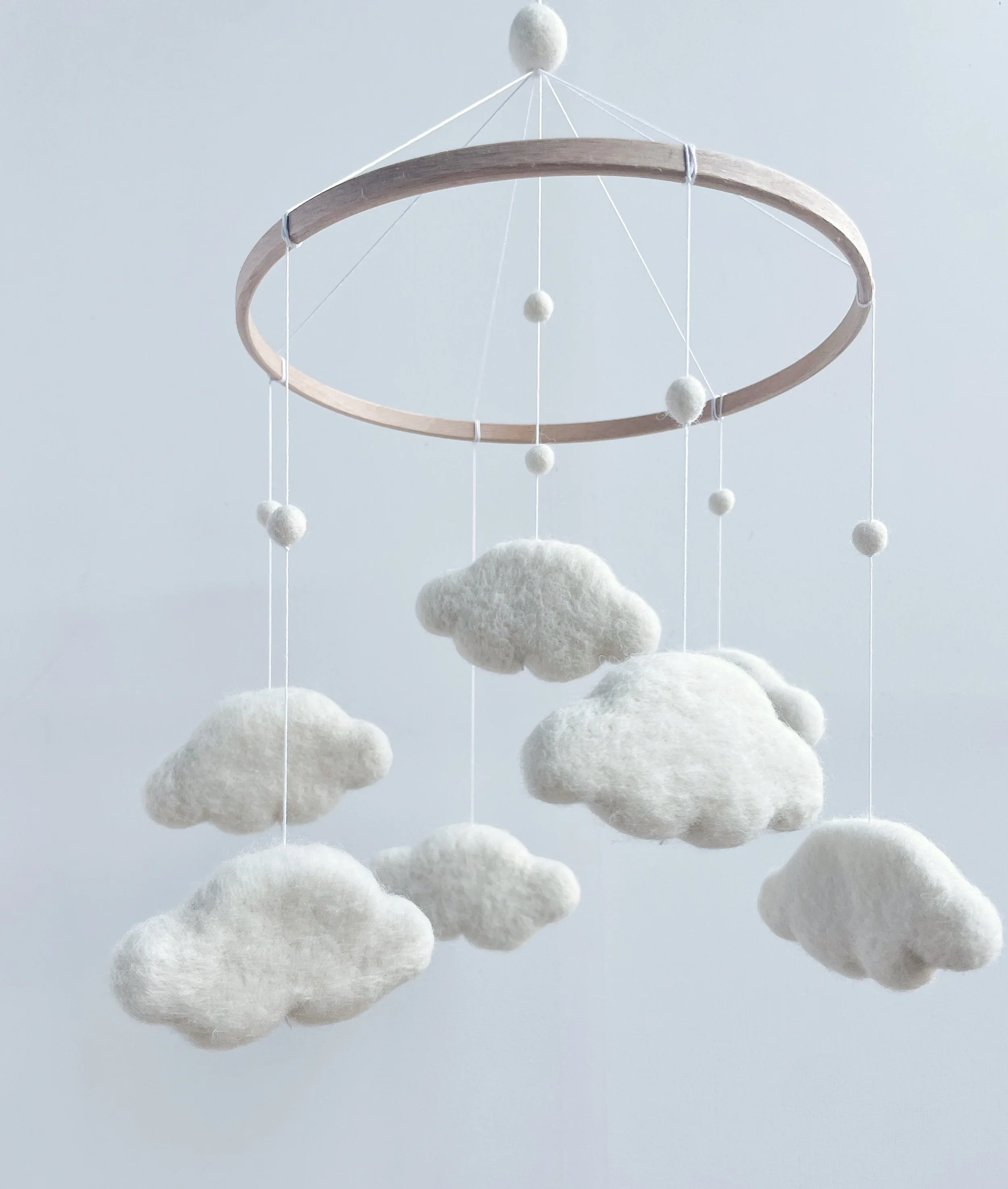 No Sew Cloud Nursery Mobile Craft Kit