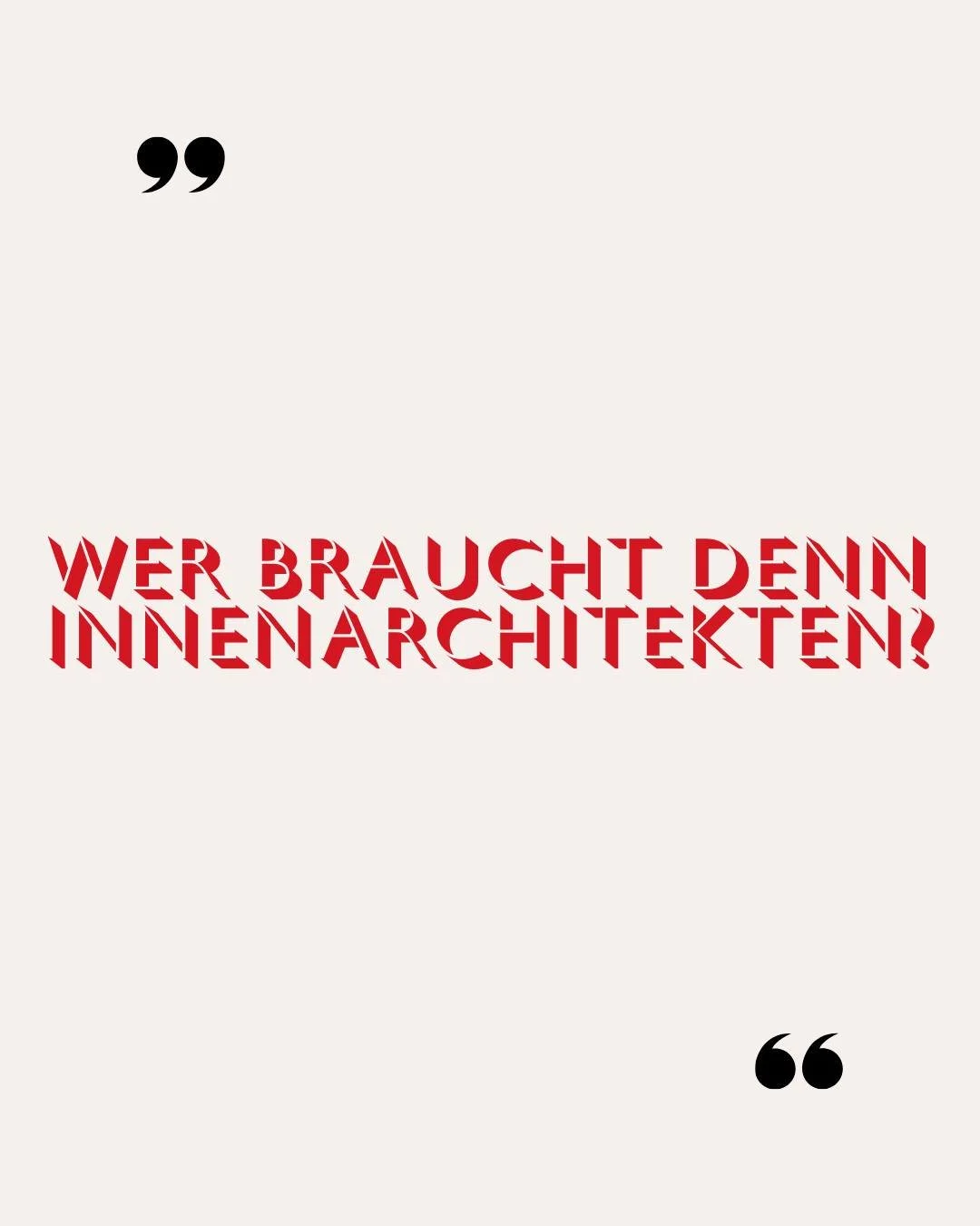 Das war die Frage, die mir am meisten gestellt wurde, als ich Innenarchitektur studiert habe und auch jetzt, als ich mich selbstst&auml;ndig gemacht habe. Ein bisschen traurig, deswegen hier die lange Antwort. :D

#interiordesign #innenarchitektur #h