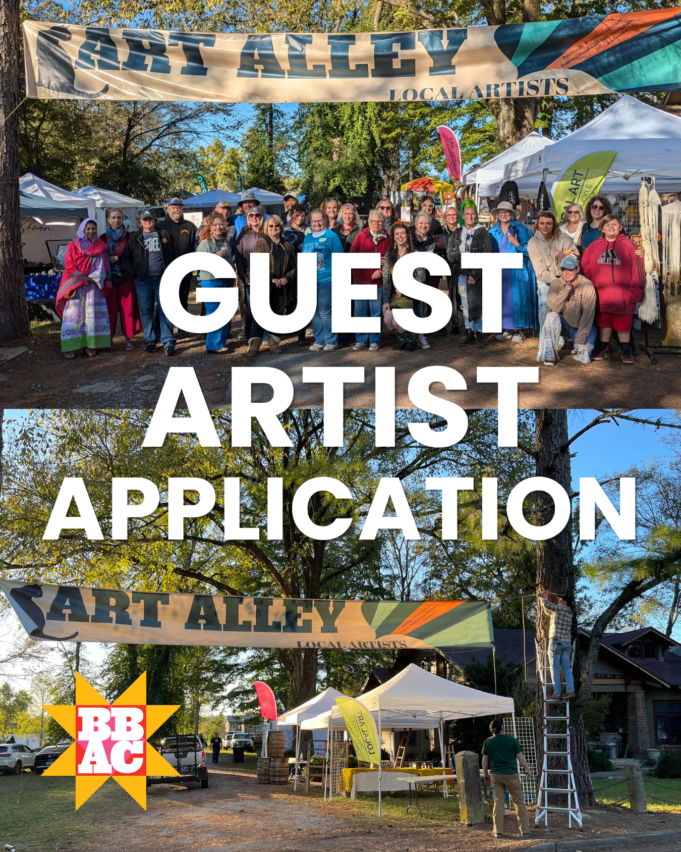 Single Booth (GUEST ARTIST)- BB Webb Craft Fair / Art Alley