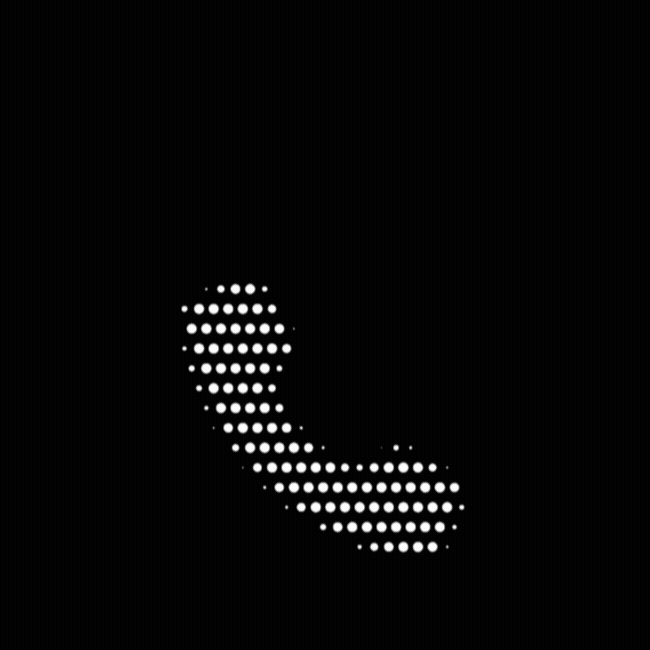 Une icône d'un téléphone