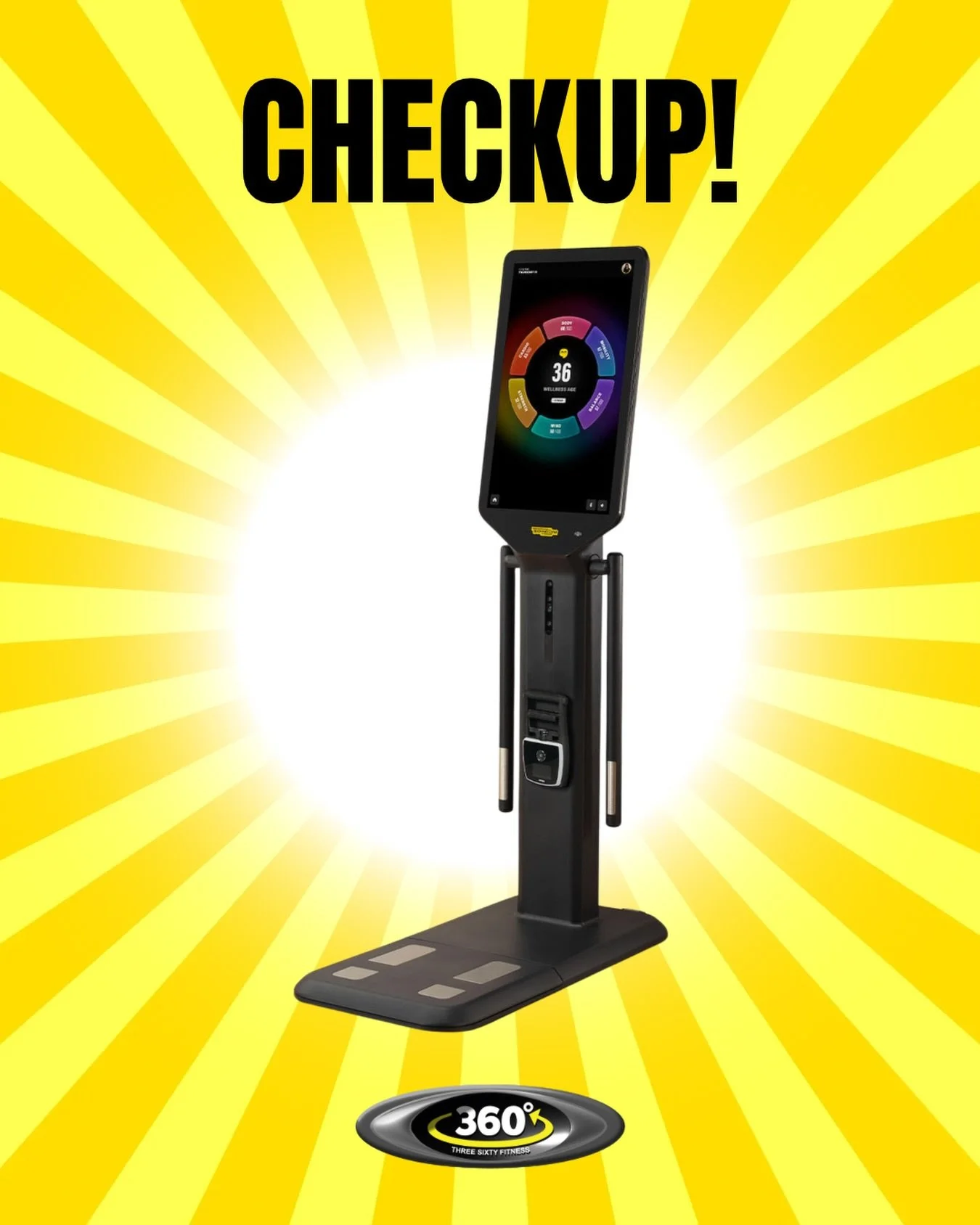 BIG NEWS! 🚨🔥

Something seriously game-changing is coming to Three Sixty Fitness&hellip; We&rsquo;re getting the Technogym CHECKUP! 💛🖤

This cutting-edge system uses advanced testing and AI to analyse your strength, mobility, balance, and more &m