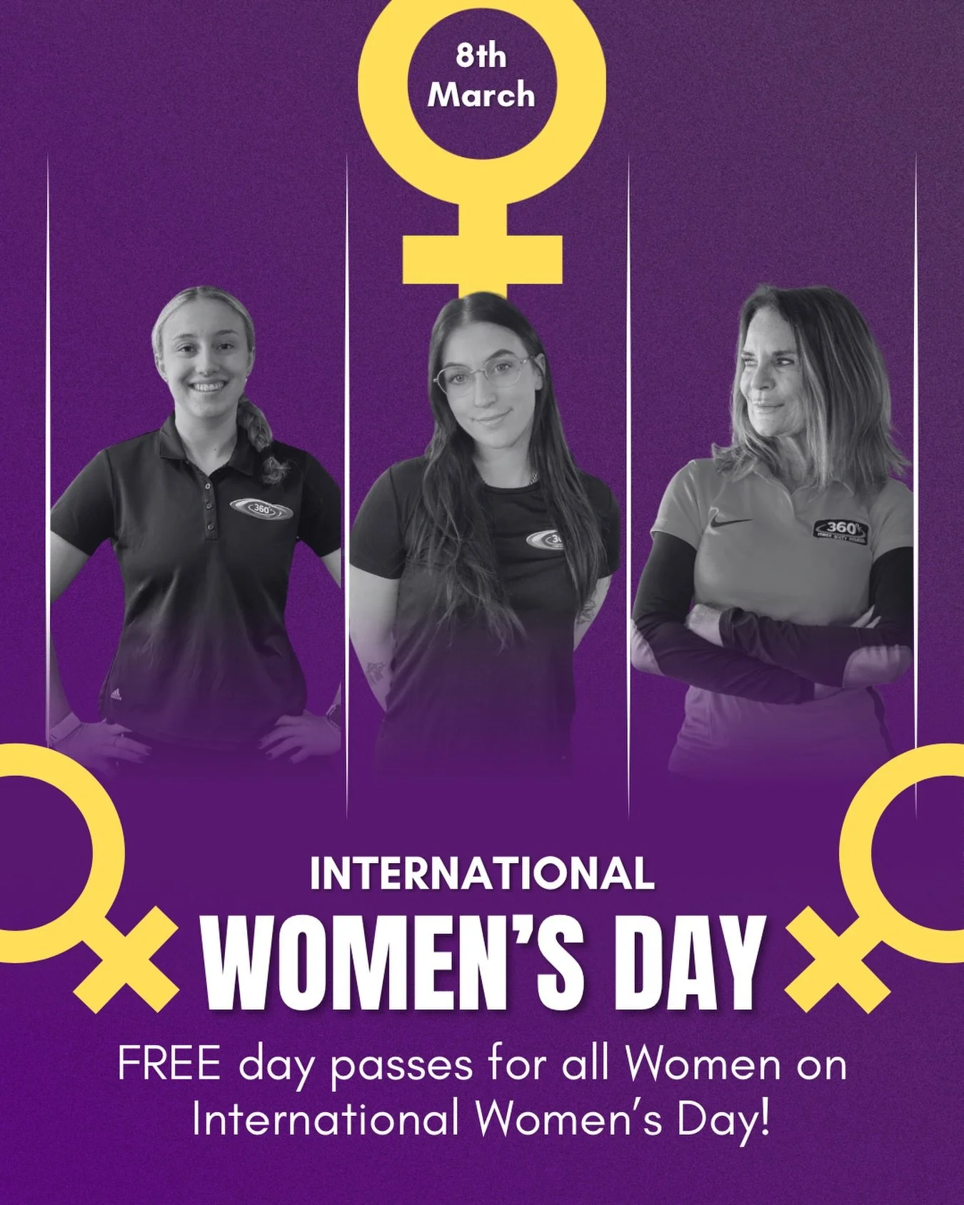 This International Women&rsquo;s Day, we&rsquo;re celebrating the incredible women in our community 💪 

To mark the occasion, we&rsquo;re offering FREE day passes for all women! Whether you&rsquo;re already thinking about starting your fitness journ