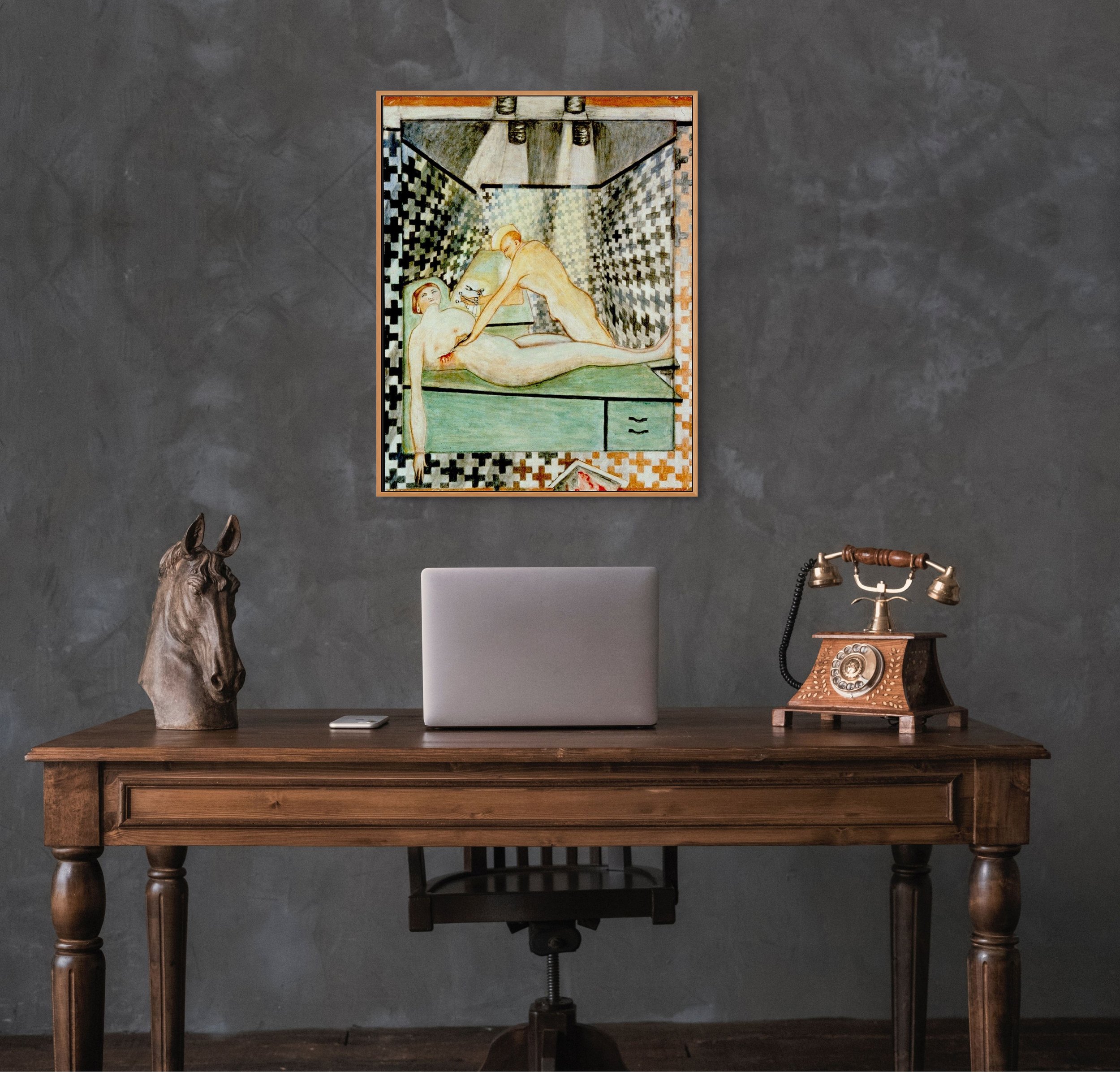 Scene From Surgery I: Print