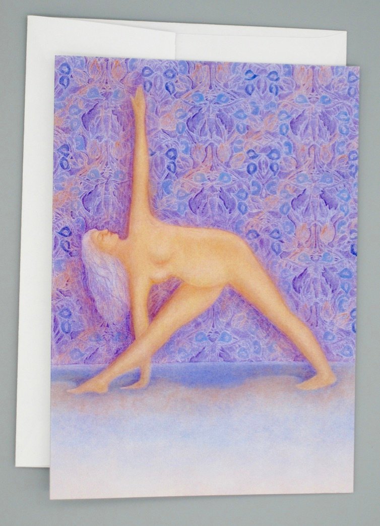 Triangle Pose Card