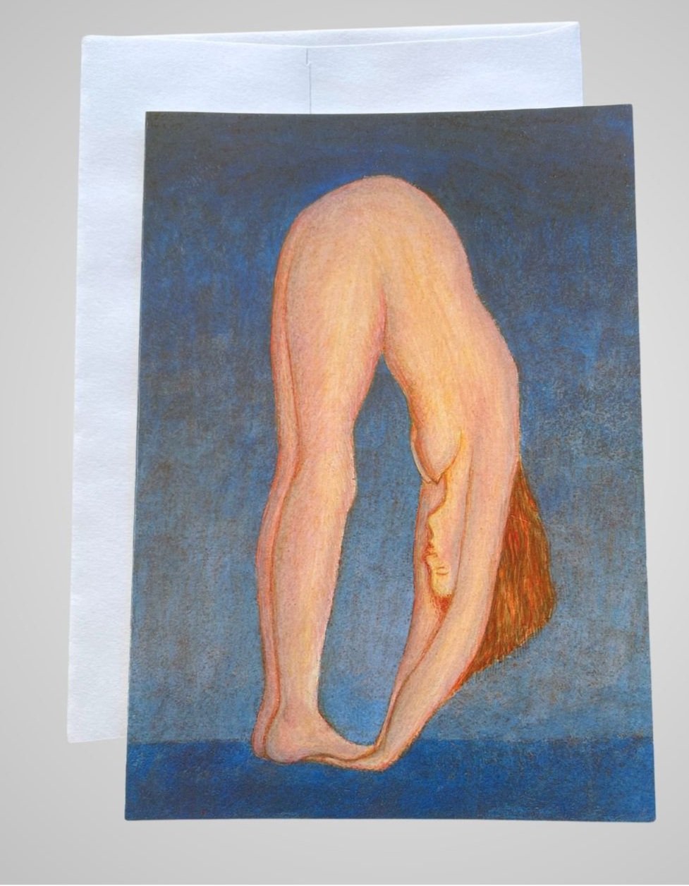 Hand to Foot Pose Card