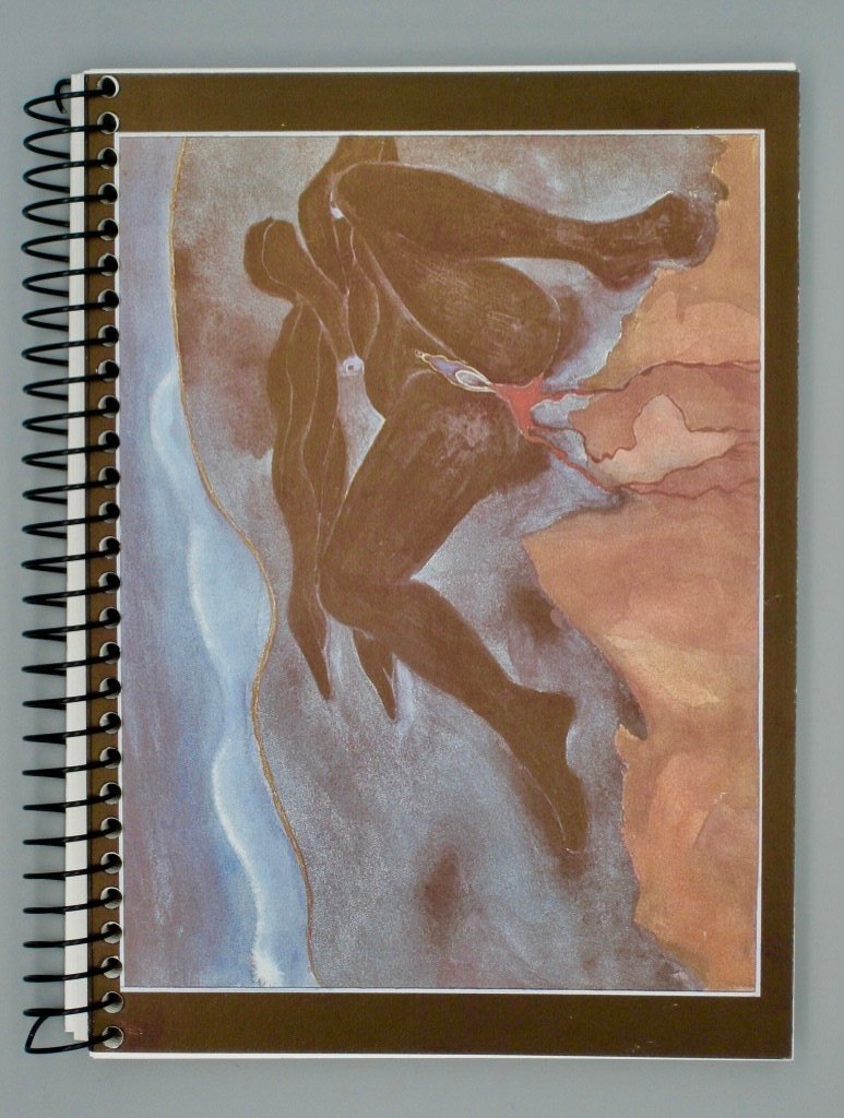 Woman Bleeding on Rocks Journal
