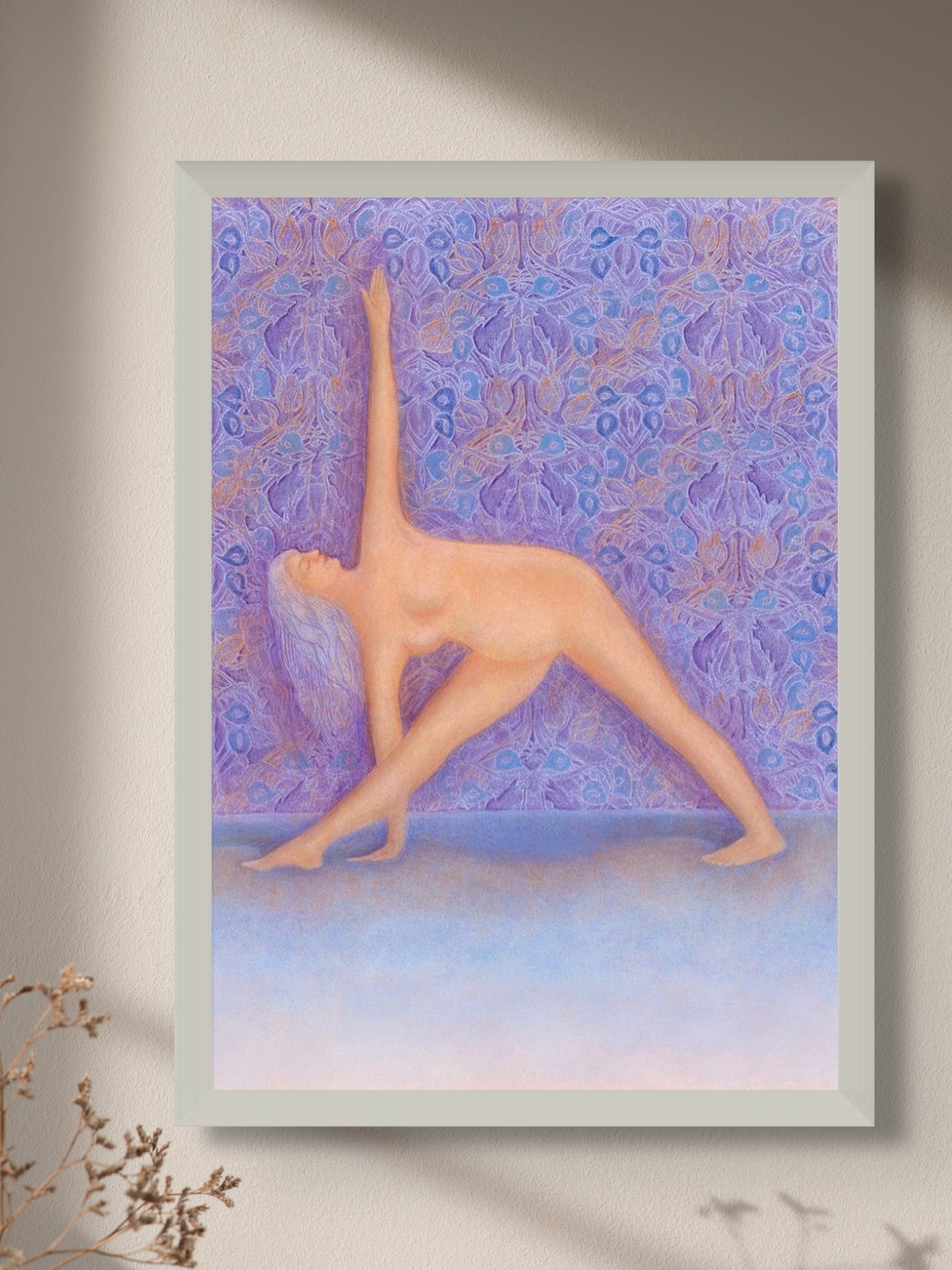Triangle Pose Print