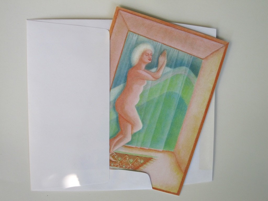 Eagle Pose Card