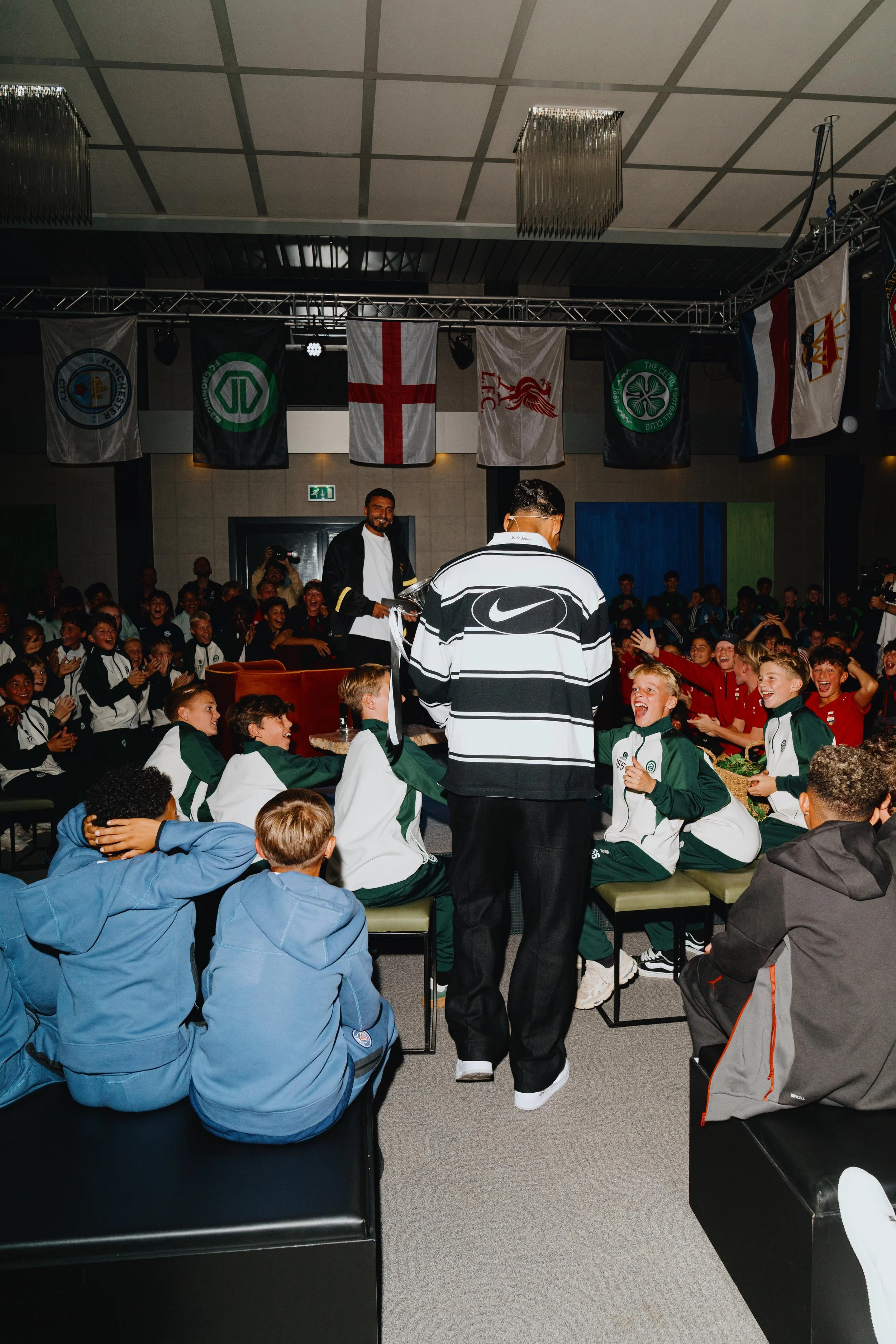 Virgil van Dijk During the Virgil's Legacy Trophy tournament in Tilburg.