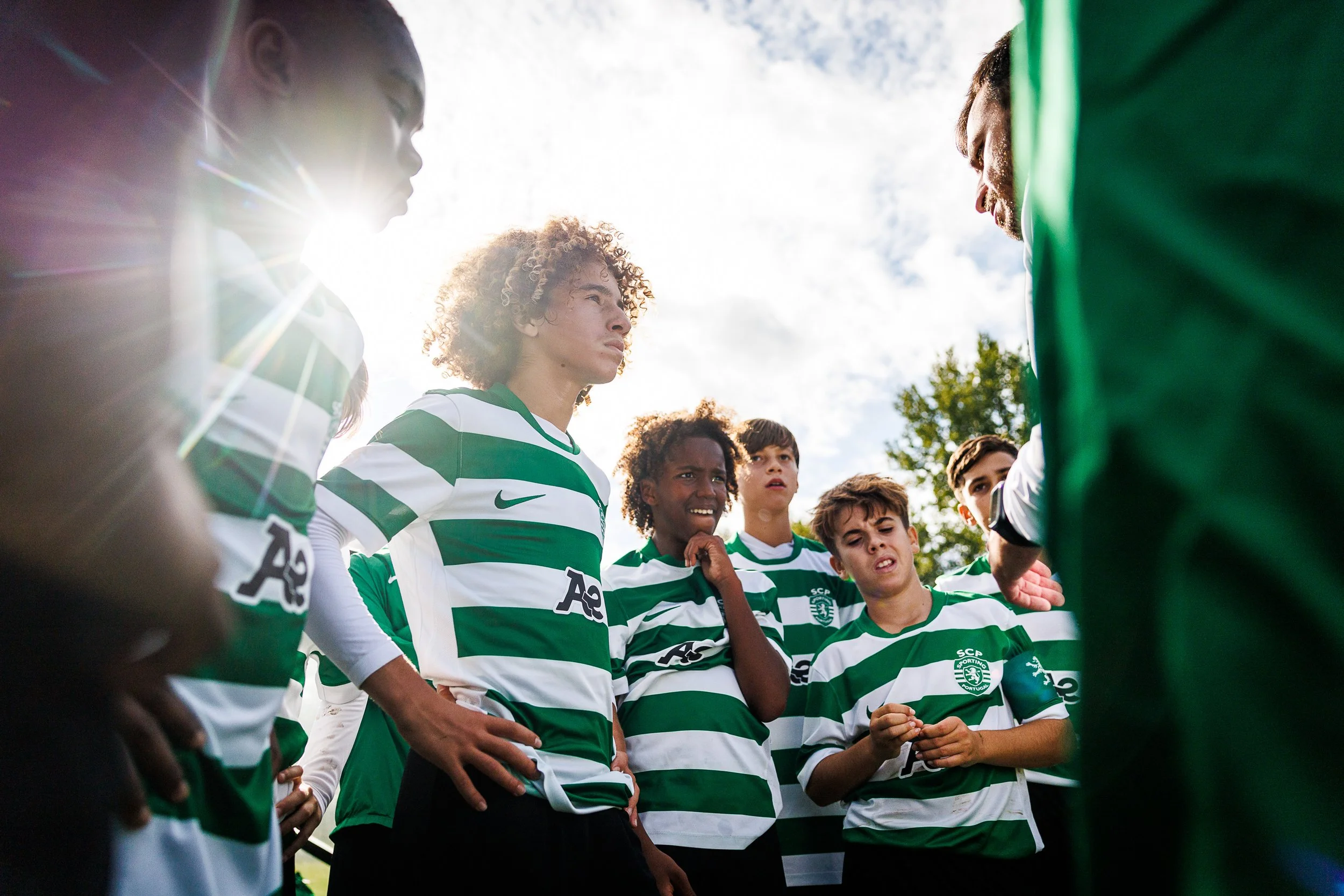 A Sporting Lissabon player. During the Virgil's Legacy Trophy tournament in Tilburg.