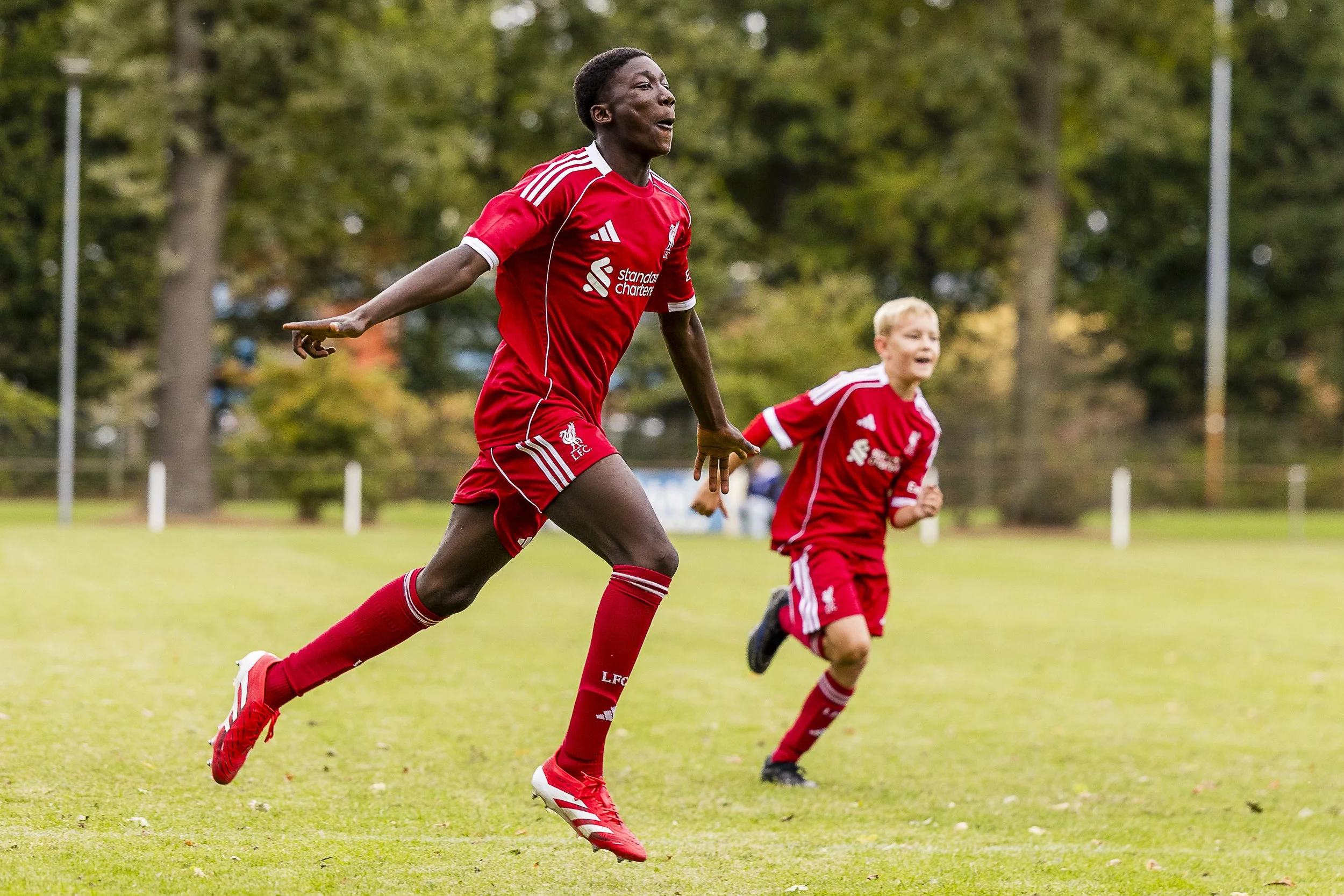 A Liverpool FC player. During the Virgil's Legacy Trophy tournament in Tilburg.