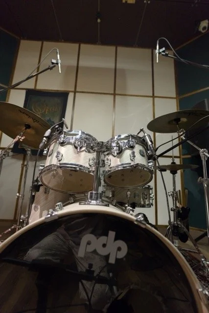 a drum kit