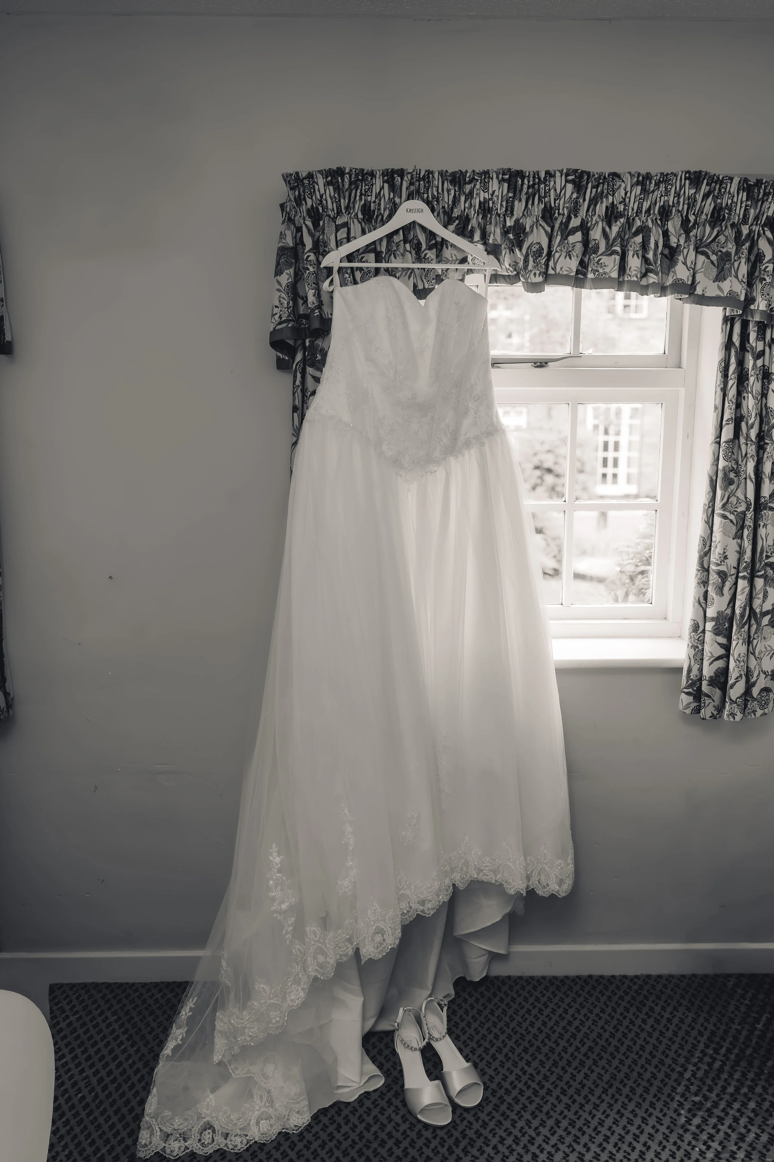 Kayleigh and Lewis wedding-Brook Marston Farm Hotel-Bridal prep