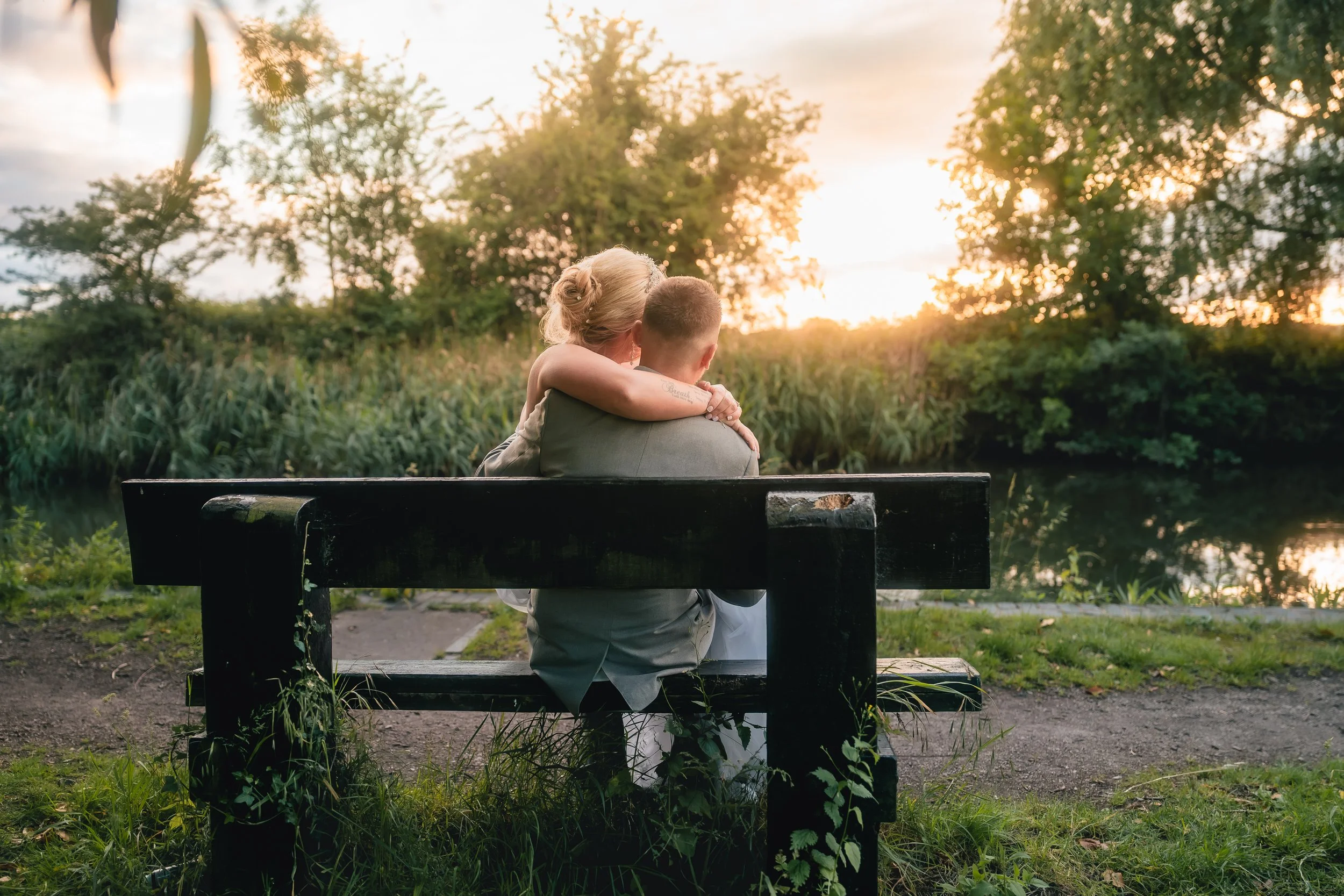 Kayleigh and Lewis wedding-Brook Marston Farm Hotel-Sunset session