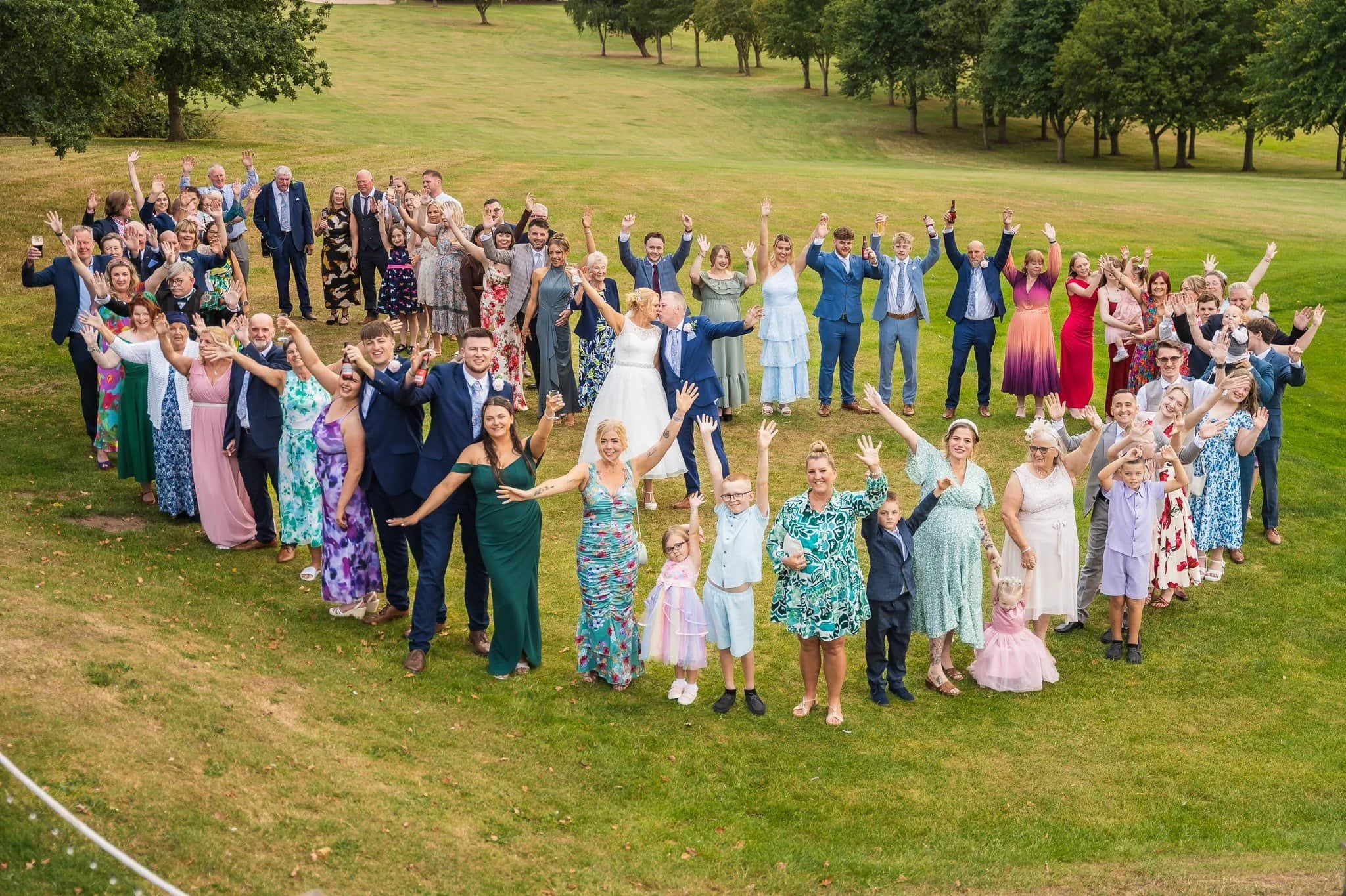 Rachel and Barry wedding, The manor golf club