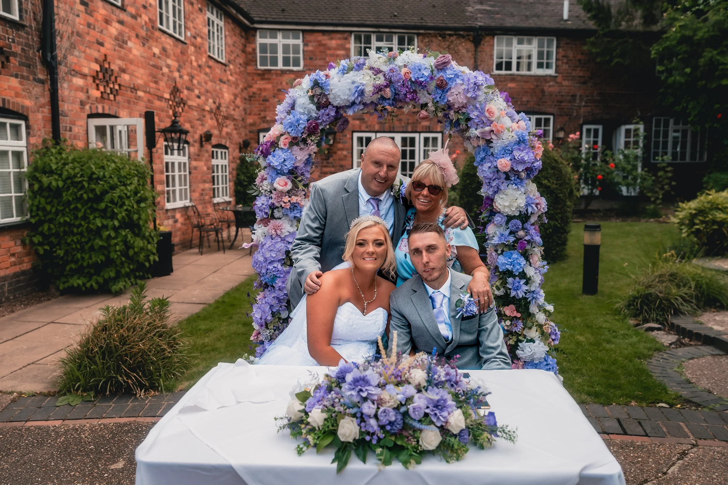 Kayleigh and Lewis wedding-Brook Marston Farm Hotel-Ceremony