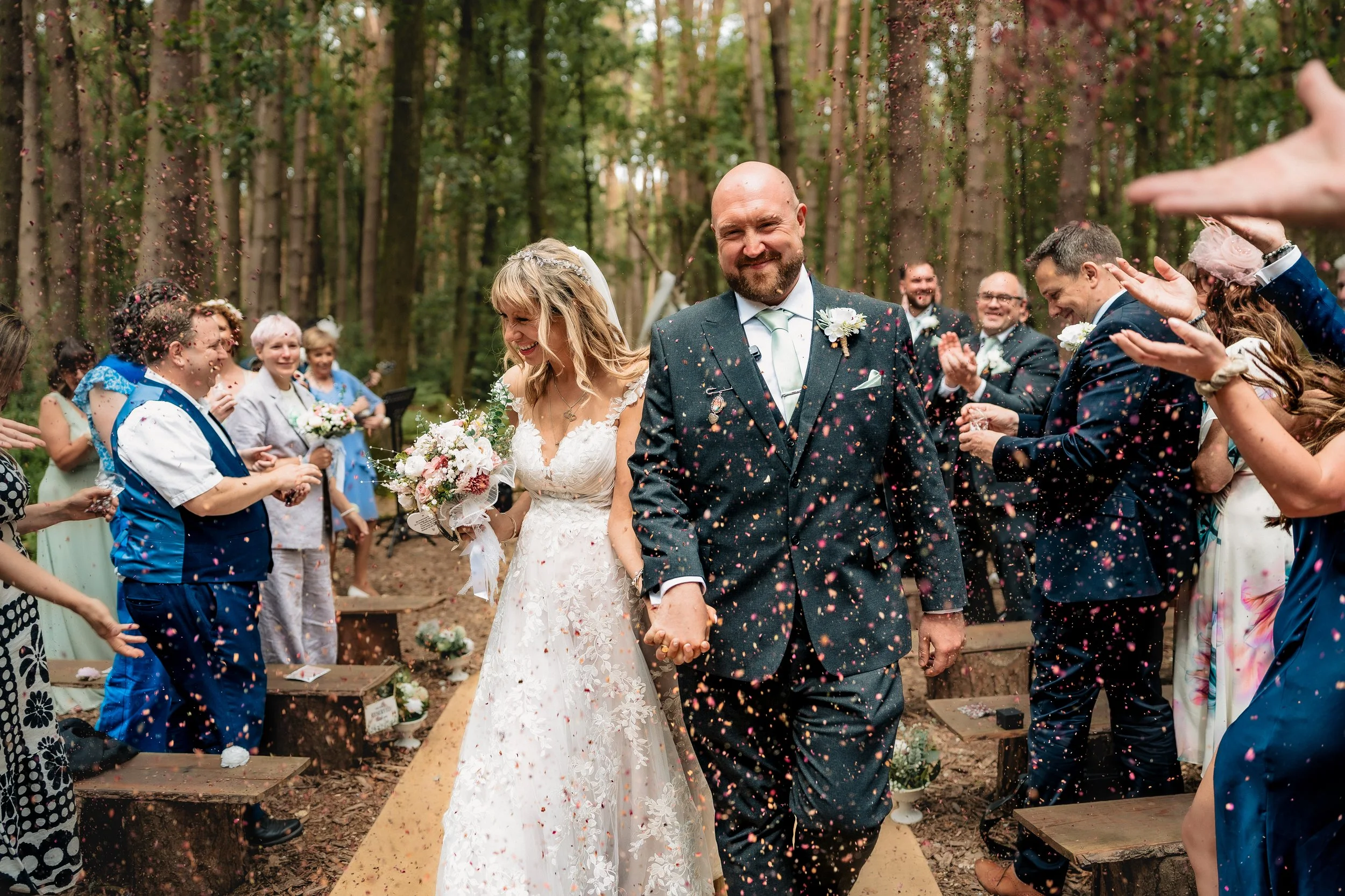 Nolan & Claire wedding-Enchanting Woodlands wedding, Birmingham