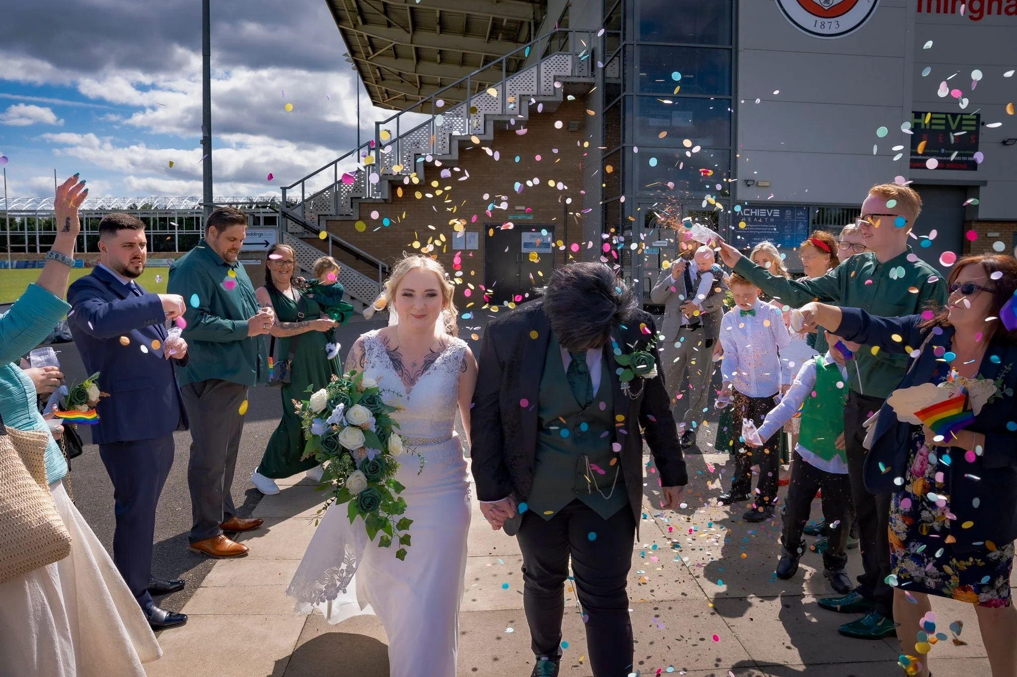 Jade and Jessica wedding-Birmingham Moseley Rugby Club