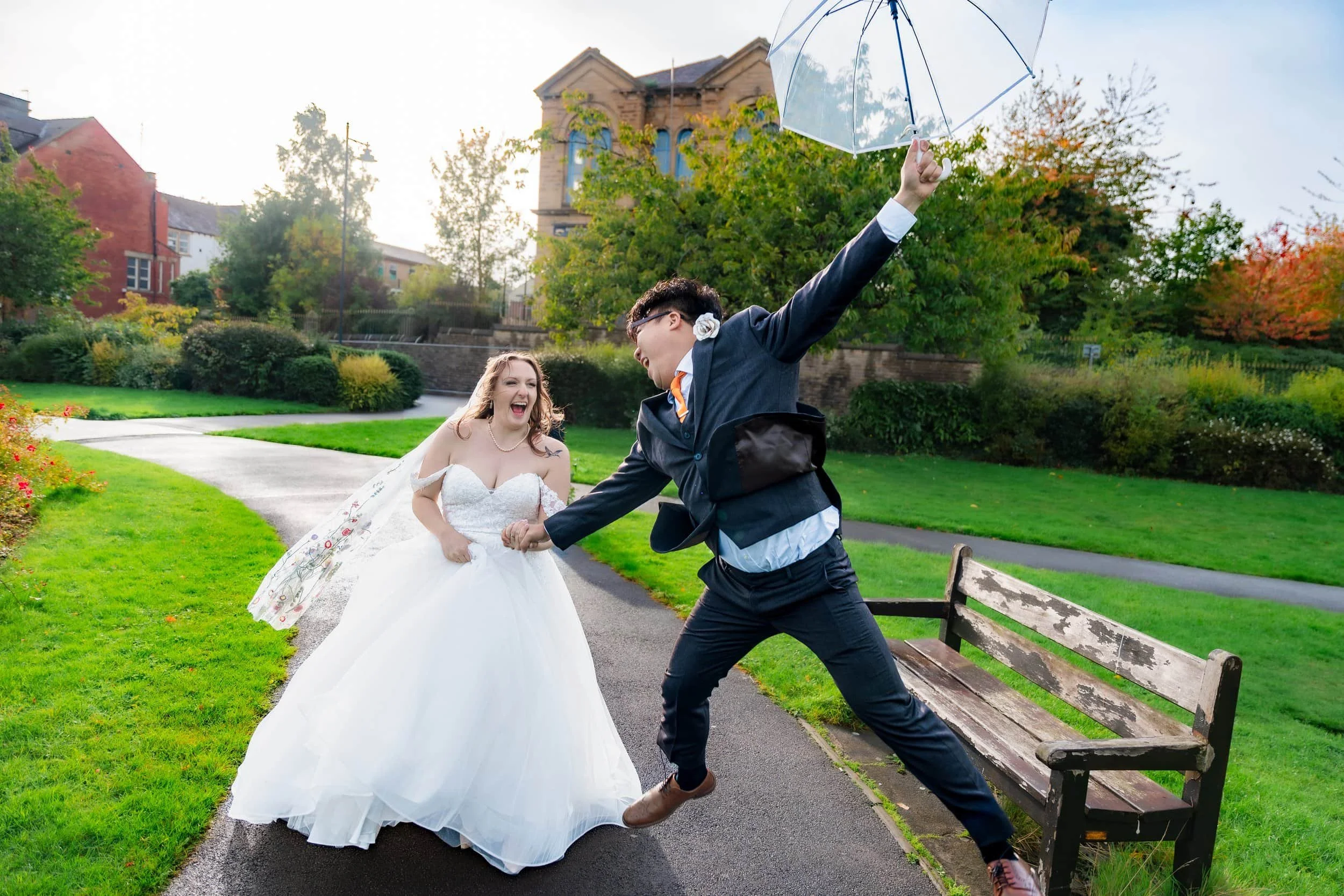 Bex and Bee Yoo wedding-Batley Central Methodist Church