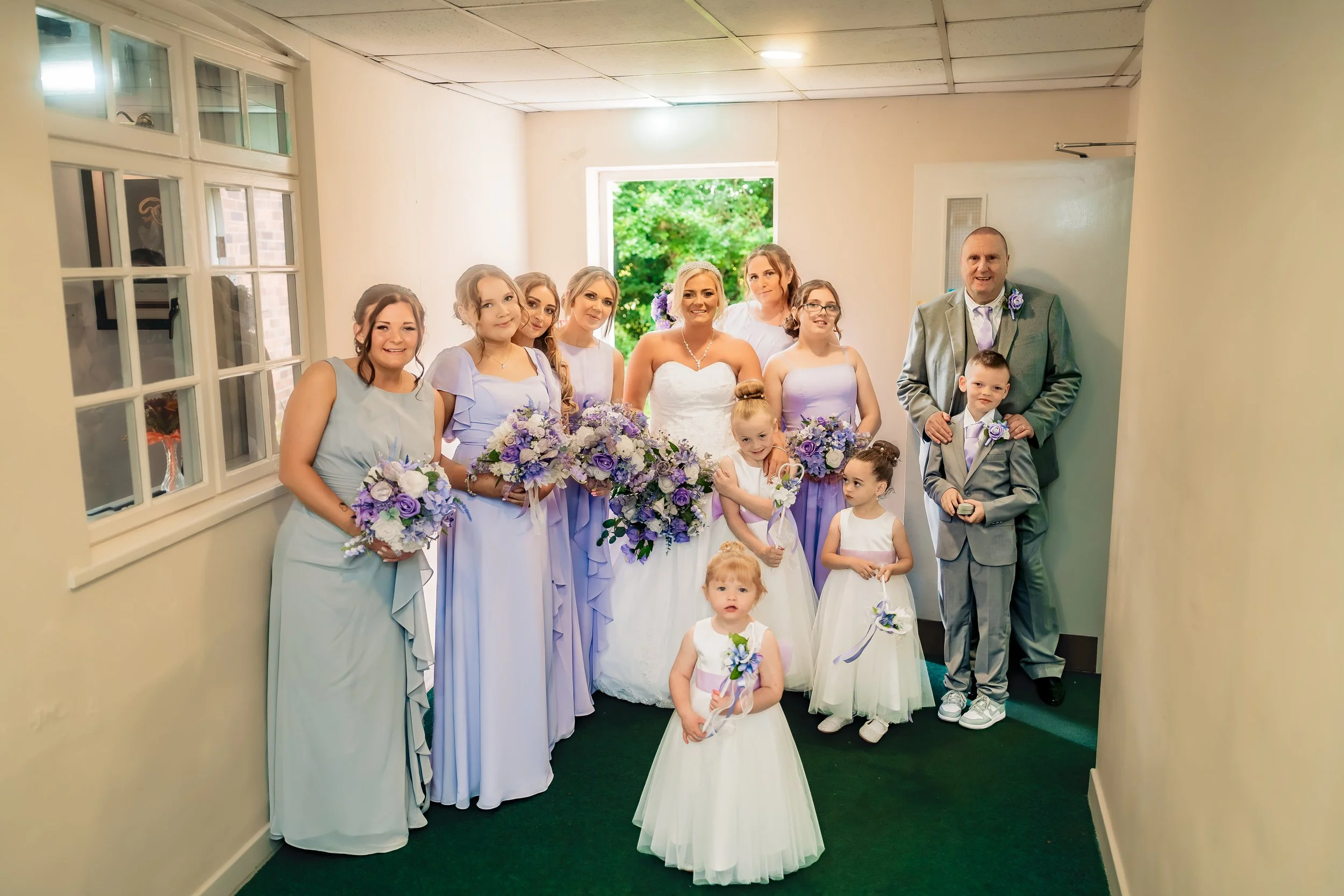 Kayleigh and Lewis wedding-Brook Marston Farm Hotel-Bridal prep