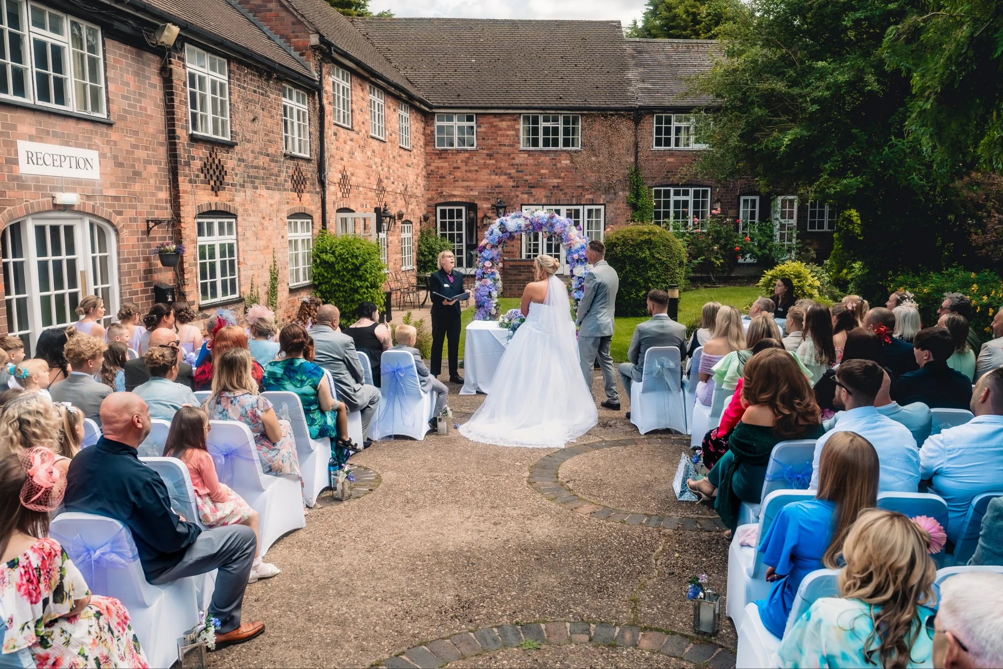 Kayleigh and Lewis wedding-Brook Marston Farm Hotel-Ceremony