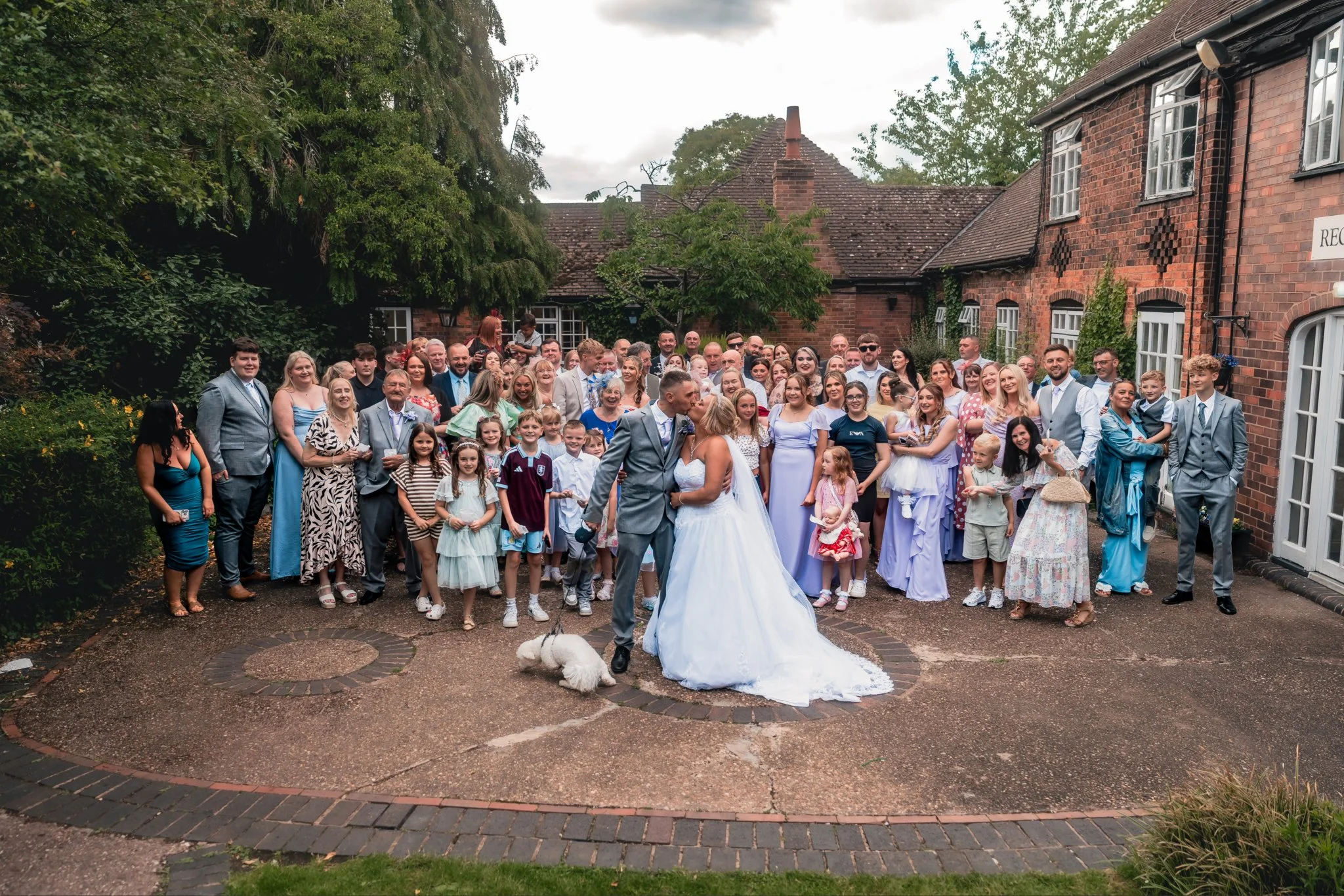 Kayleigh and Lewis wedding-Brook Marston Farm Hotel-Ceremony