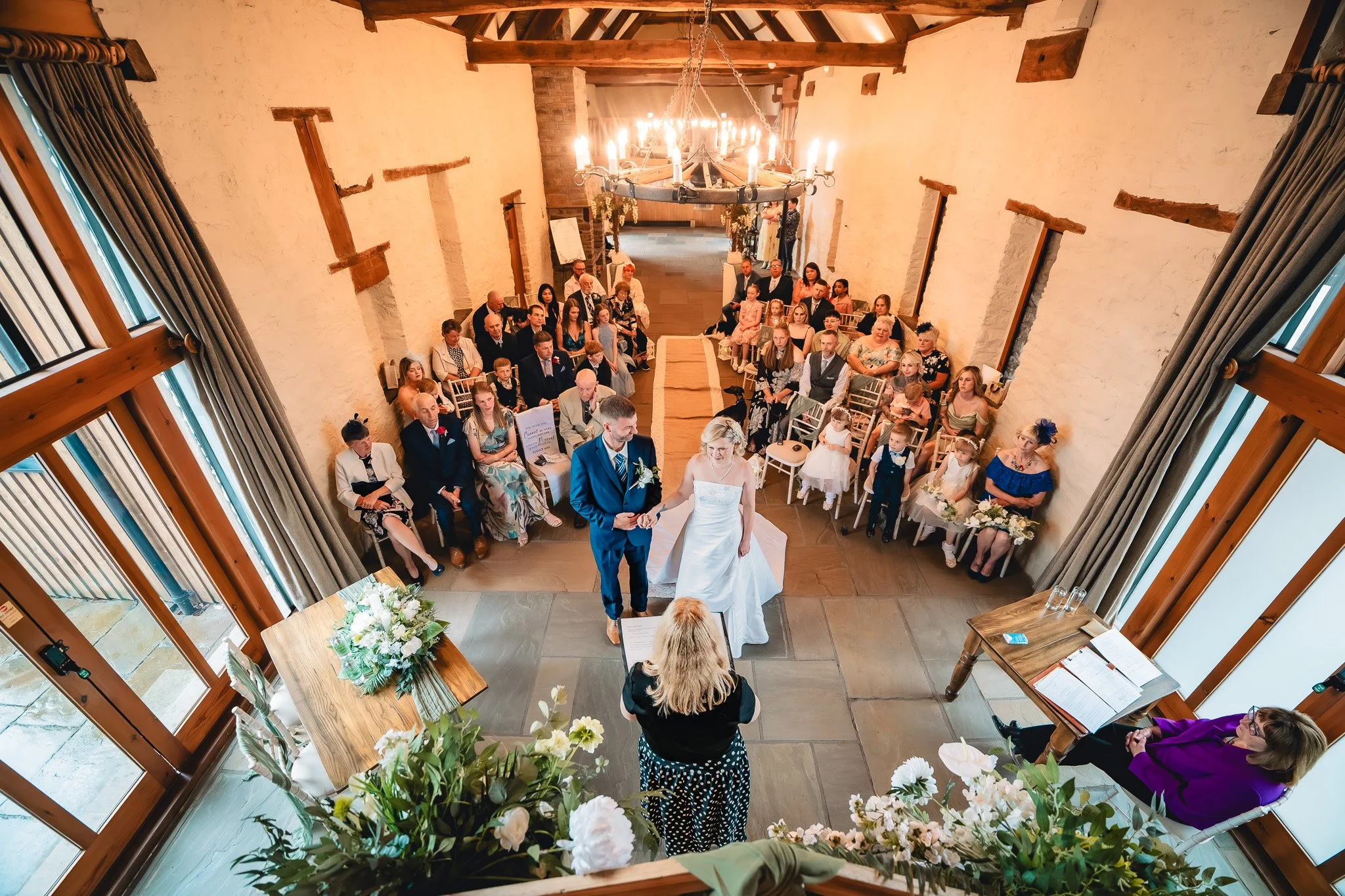 Fay and Haydn wedding-Barn at Brynich