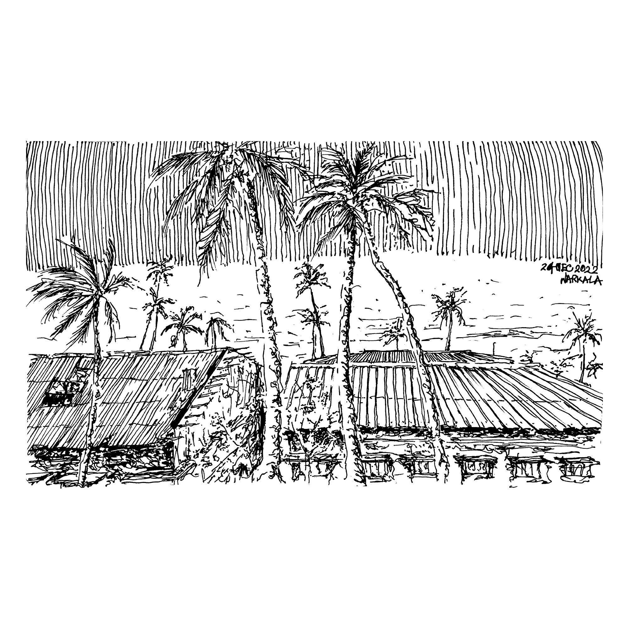 Arabian Sea from Varkala | 2022
