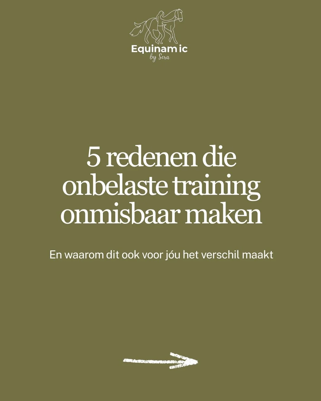 Veel ruiters zien onbelaste training als &ldquo;extra&rdquo;.
Maar in werkelijkheid is het de basis van alles.

Vanaf de grond leer je je paard &eacute;cht kennen:
✔ betere communicatie
✔ duurzame spieropbouw
✔ minder blessures
✔ meer veiligheid
✔ al