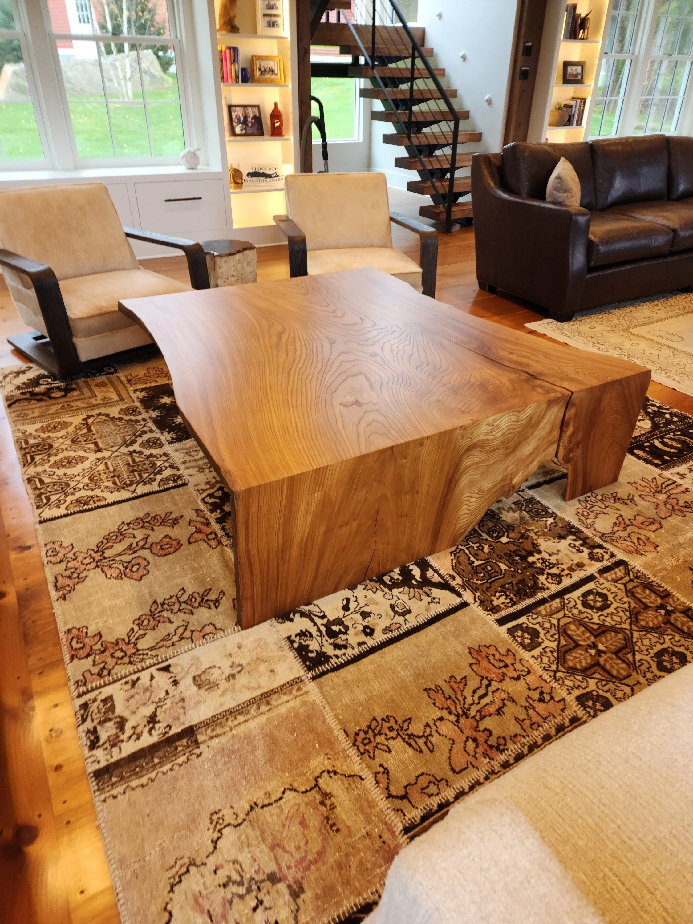 Waterfall Slab Coffee Table
