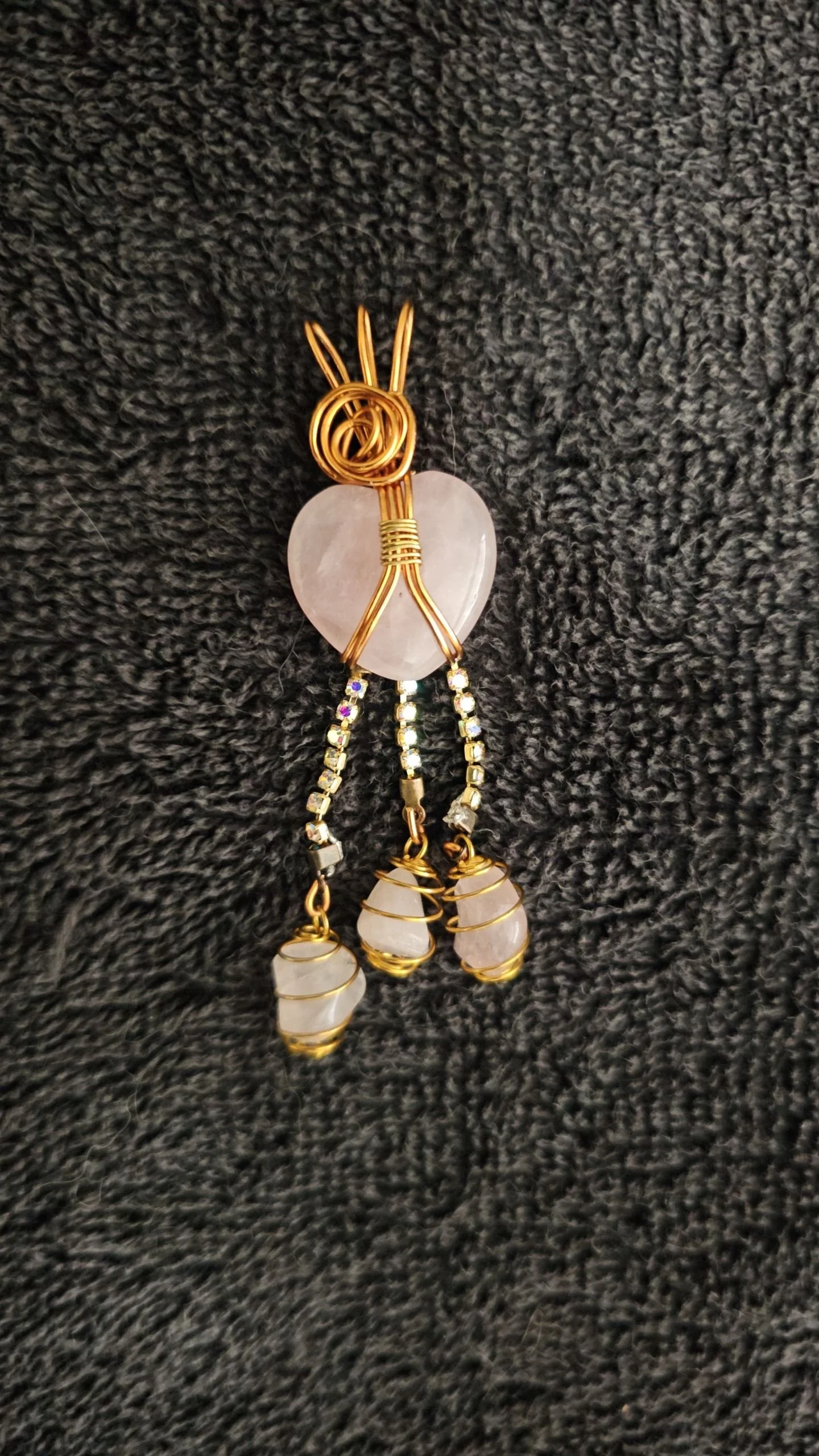 Heart Stone Dream Catcher