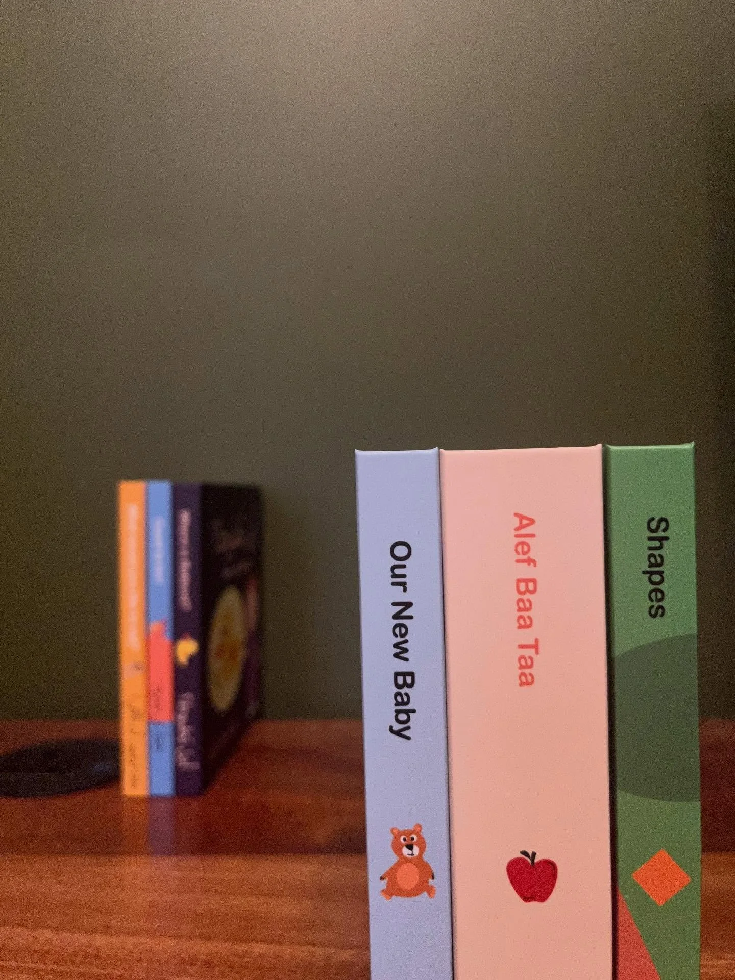 TITLE REVEAL 👀📚
Before we share the covers of our upcoming books, we&rsquo;re delighted to share the titles and a bit about them:
1) Shapes - a touch and feel book exploring different shapes and textures
2) Alef Baa Taa - let&rsquo;s learn the Arab