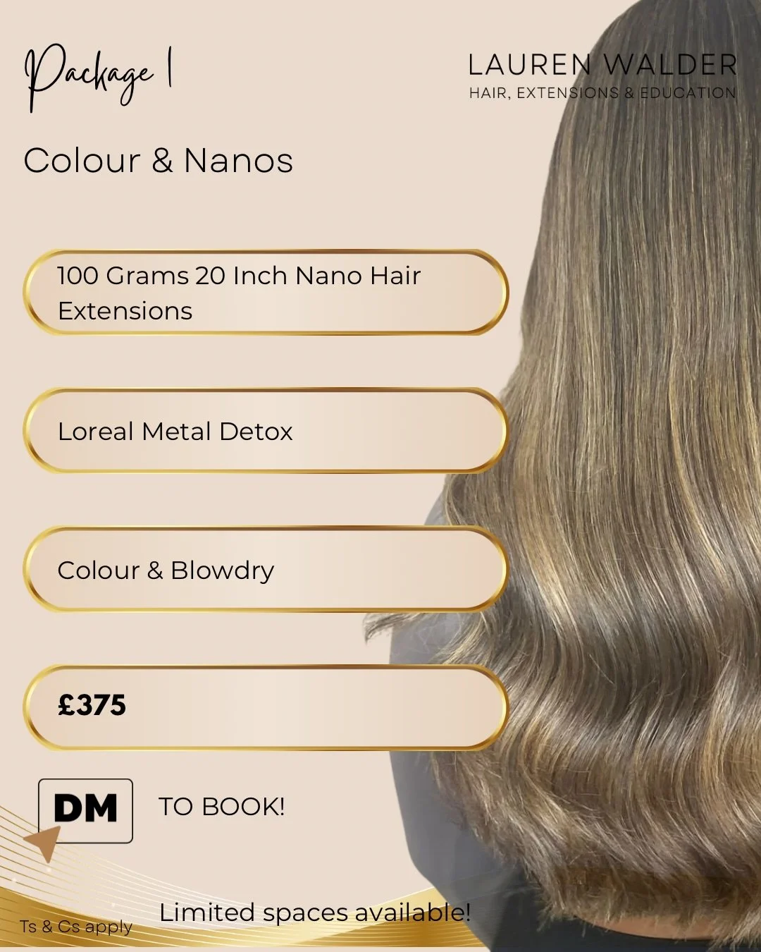New year, new hair ✨

Our January &amp; February Colour + Extension Package is here &mdash; and availability is very limited. With our Senior stylist Fleur!

Starting with L&rsquo;Or&eacute;al Professionnel Metal Detox to remove metal build-up and pr