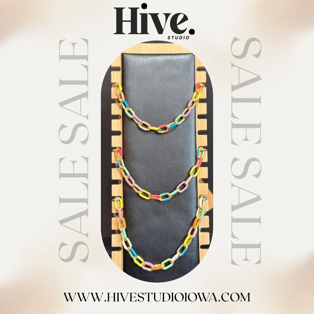 β¨ Only 3 chokers left! β¨
Now 20% off π → $26
Shipping available for just $5 flat.
Snag yours before they’re gone—once they’re out, they’re out! π€
DM to claim! 
#HiveStudioIowa #ChokerStyle #LastCall