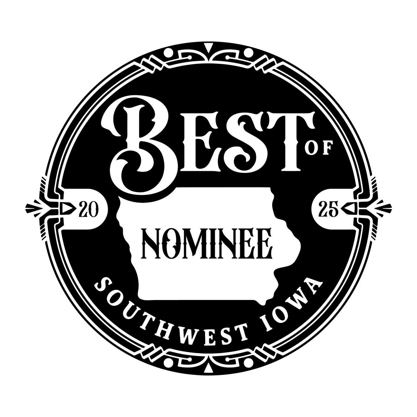 π We’re still buzzing with excitement — and there’s still time to vote!
Hive Studio is honored to be nominated again for Best Tattoo Shop in the Best of Southwest Iowa 2025 — and our girl Jordyn is up for Best Artist and Bes