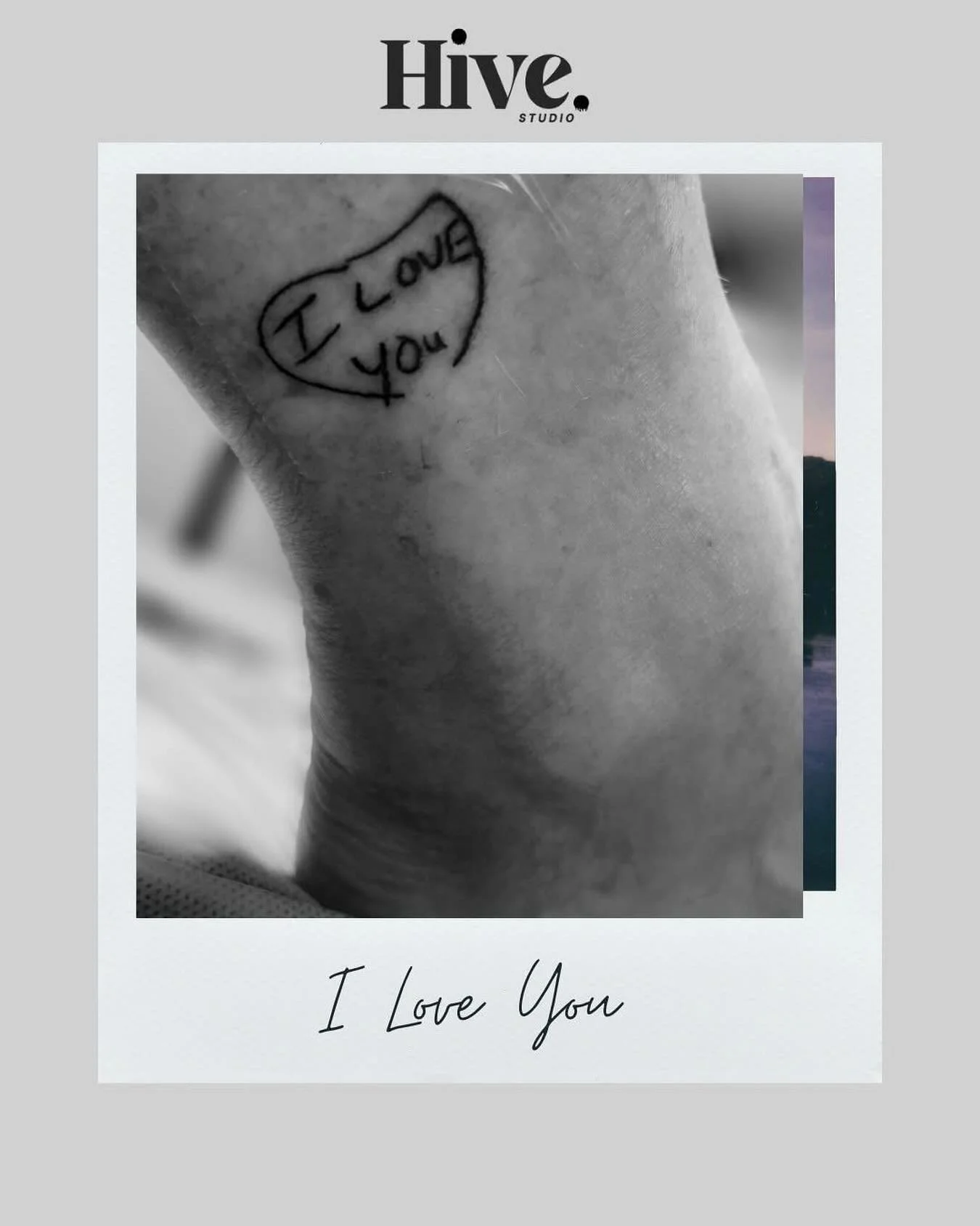 | I Love You |

Because some words deserve to stay forever.

💘 &ldquo;I Love You&rdquo; in a loved one&rsquo;s handwriting
🎨 Custom + flash designs now booking
✨ Book your next session at Hive Studio &mdash; where meaning meets art.

📲402.804.3555
