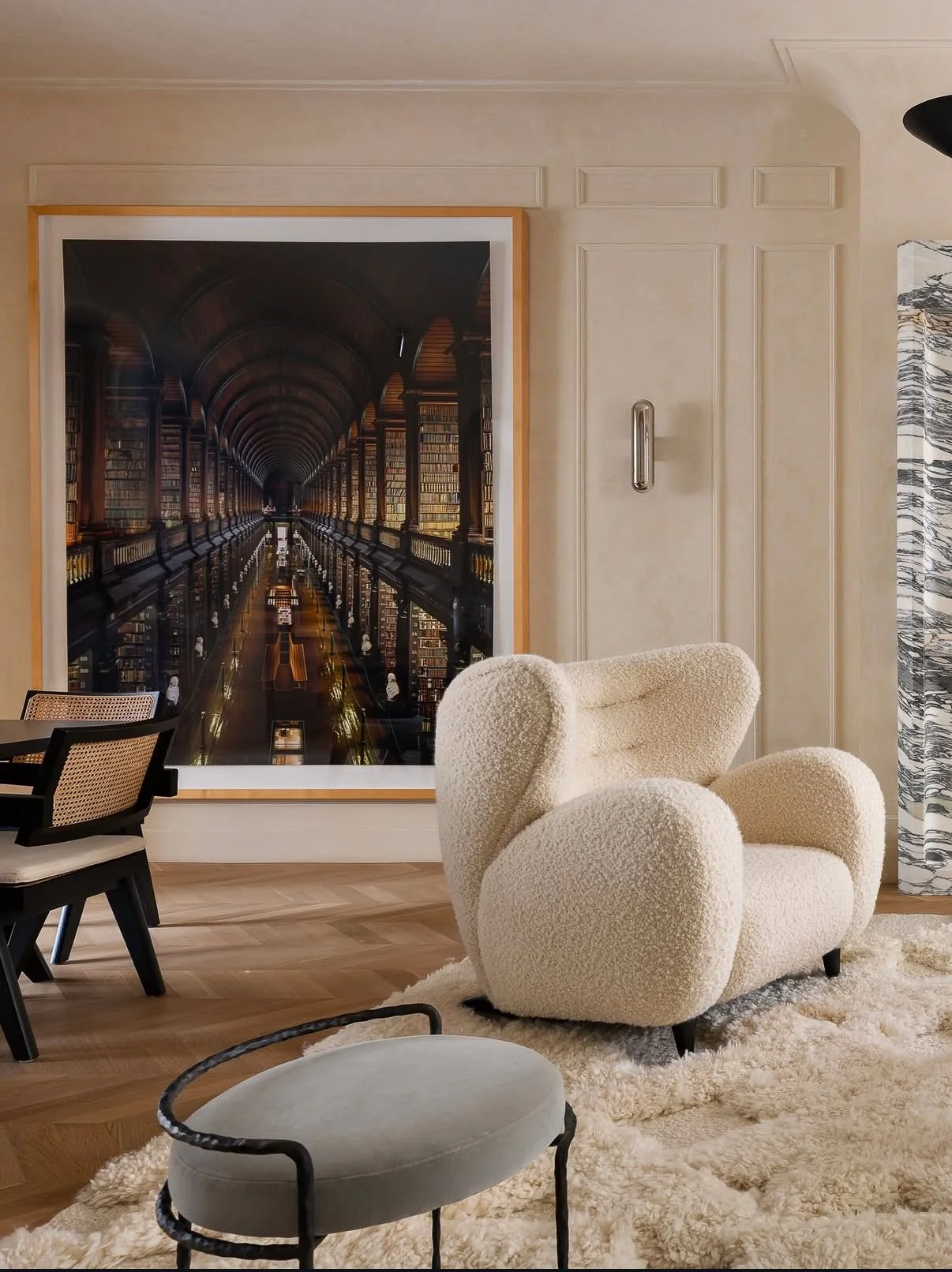 Chelsea townhouse living room