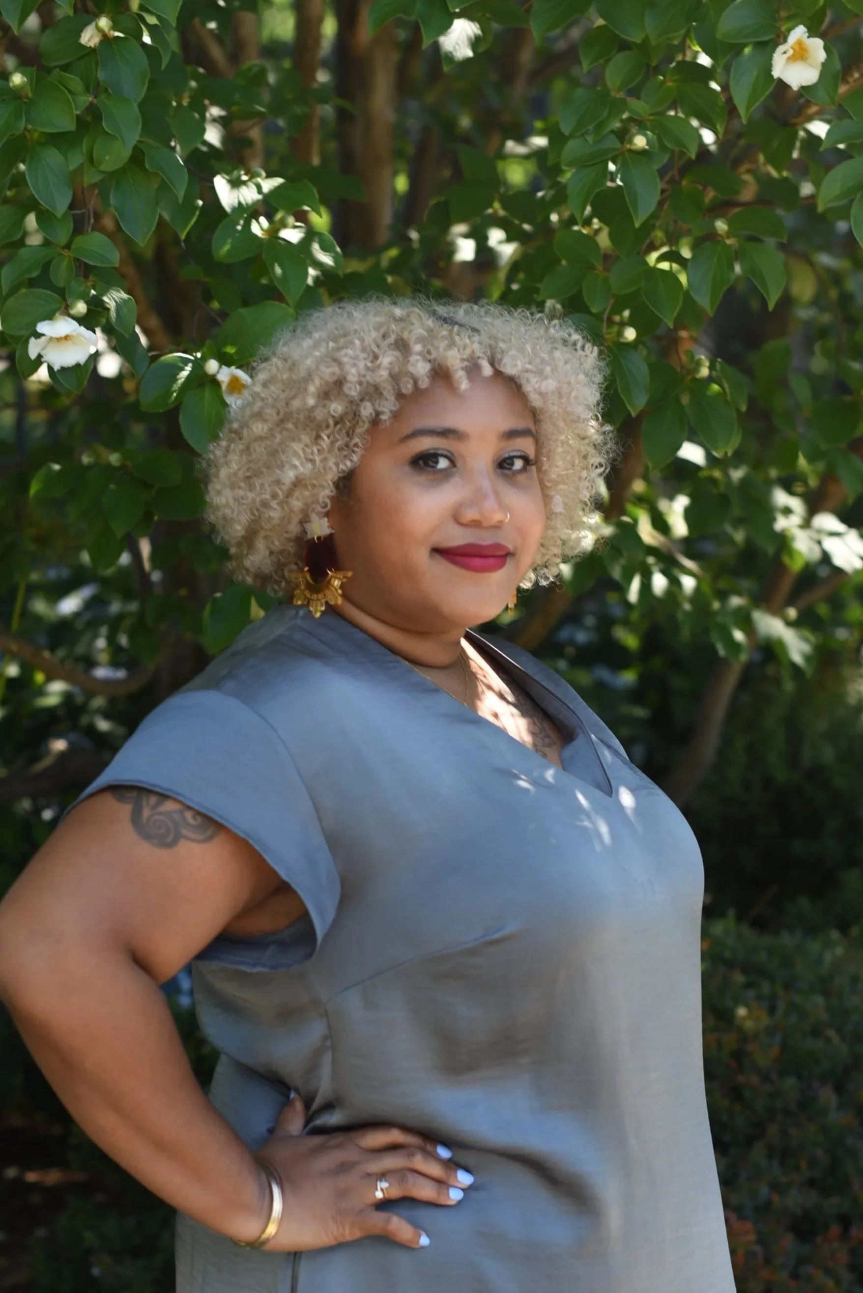 Portrait of Krystle Cheirs-Roberts, LMSW, trauma-informed therapist at Montclair Counseling Collective