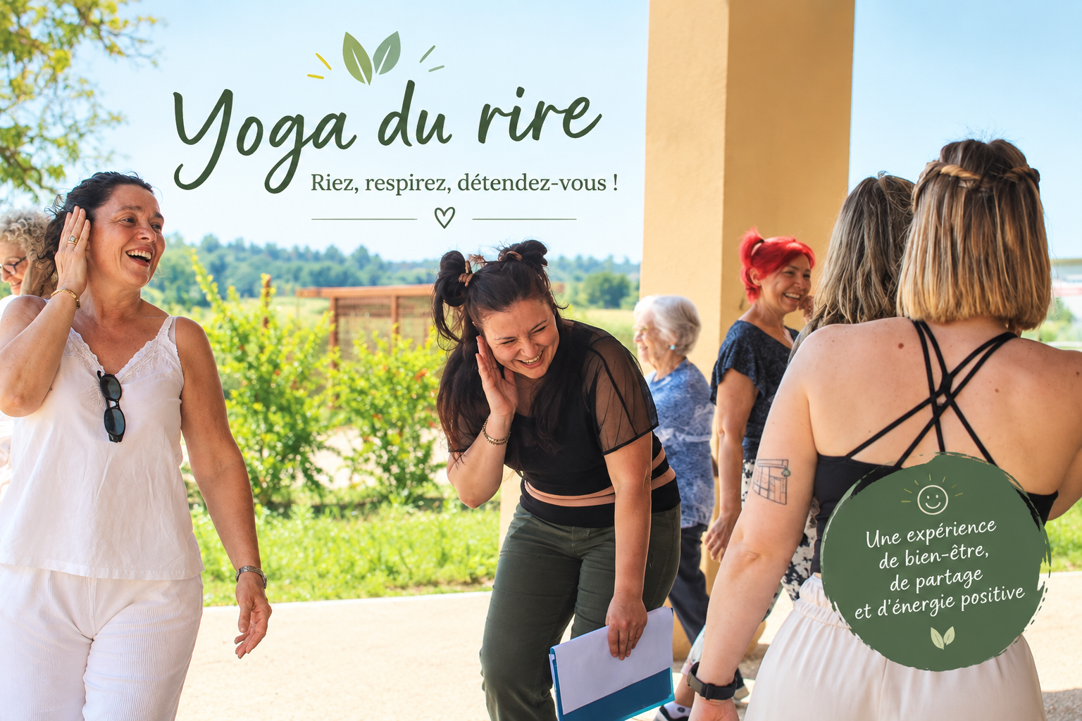 Yoga du Rire — Un shot d'énergie et de bonne humeur !