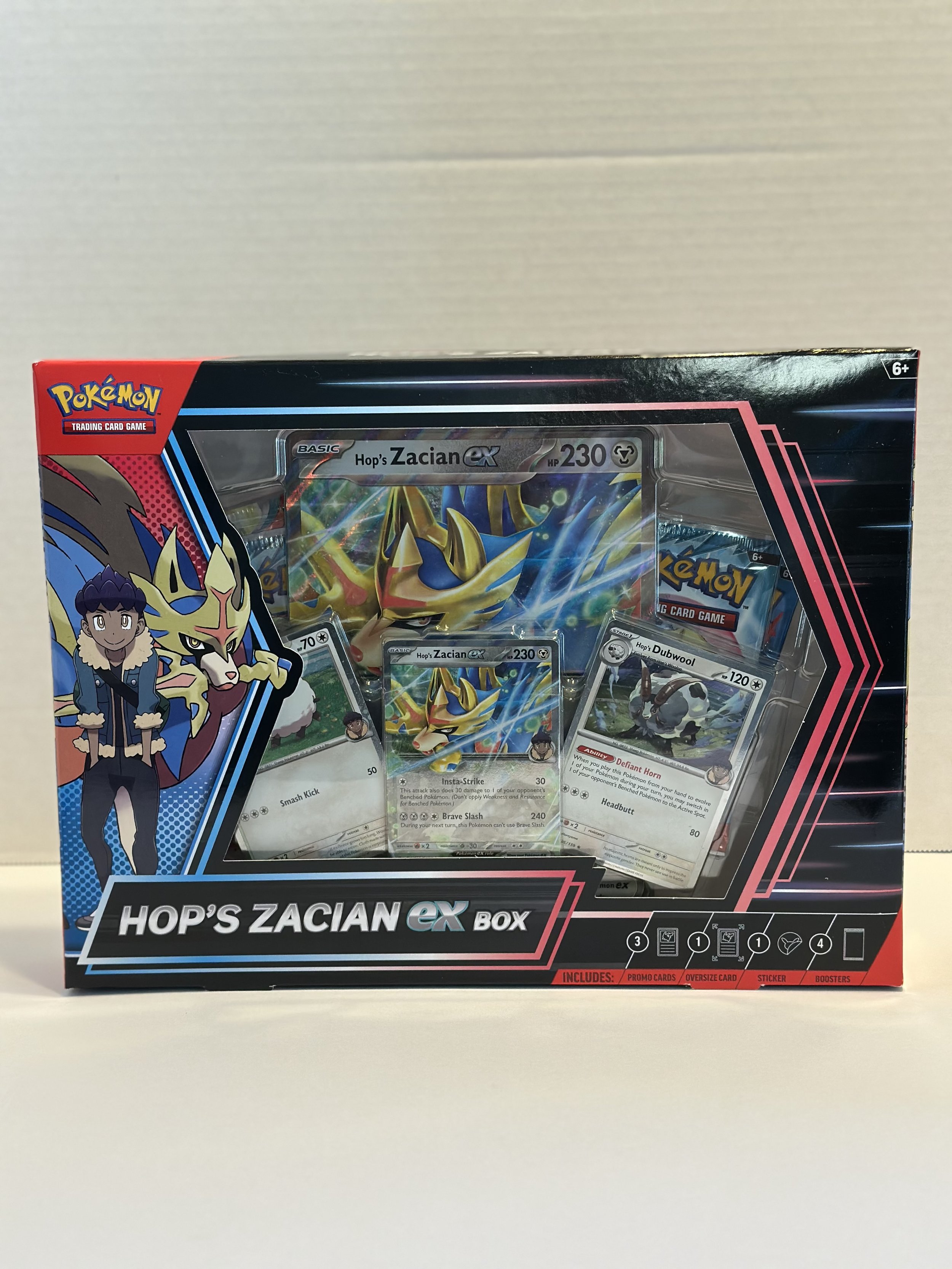 Hop's Zacian ex Box