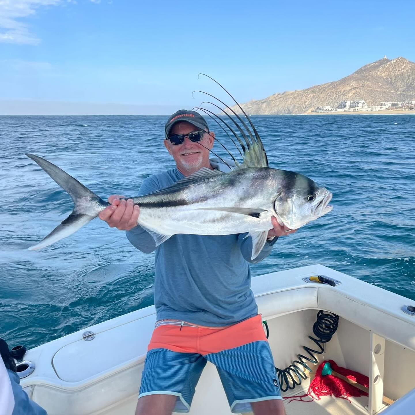 A fun morning was had aboard our newest addition to the Buena Vibra Fleet! 🫡🤙🎣 

Let&rsquo;s go catch some roosters! 🐓 

#roosterfish #cabo #cabofishing #sportfishing #cabofishingcharters #cabosanlucas #cabosanlucasmexico