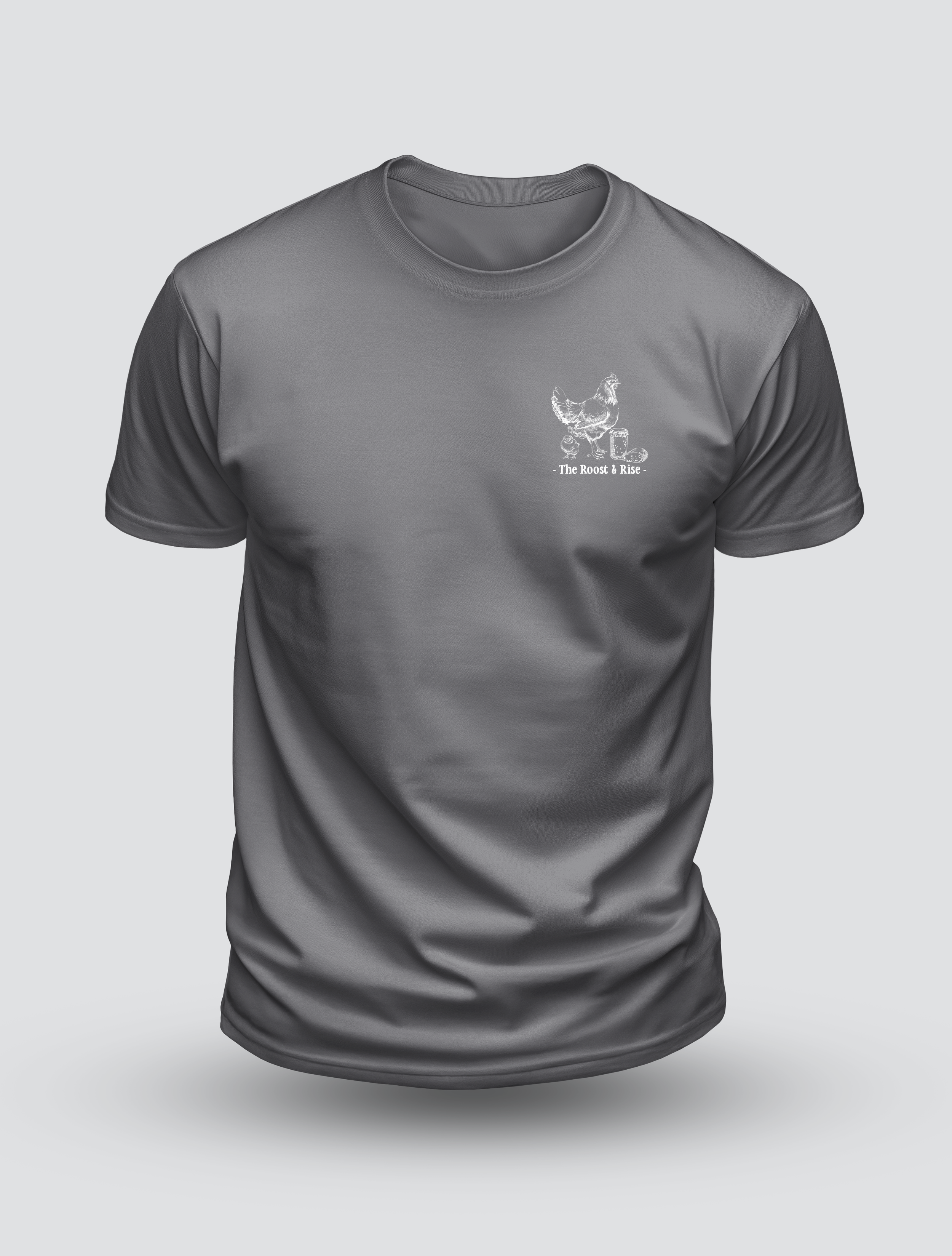 Charcoal Gildan Tshirt FRONT.png