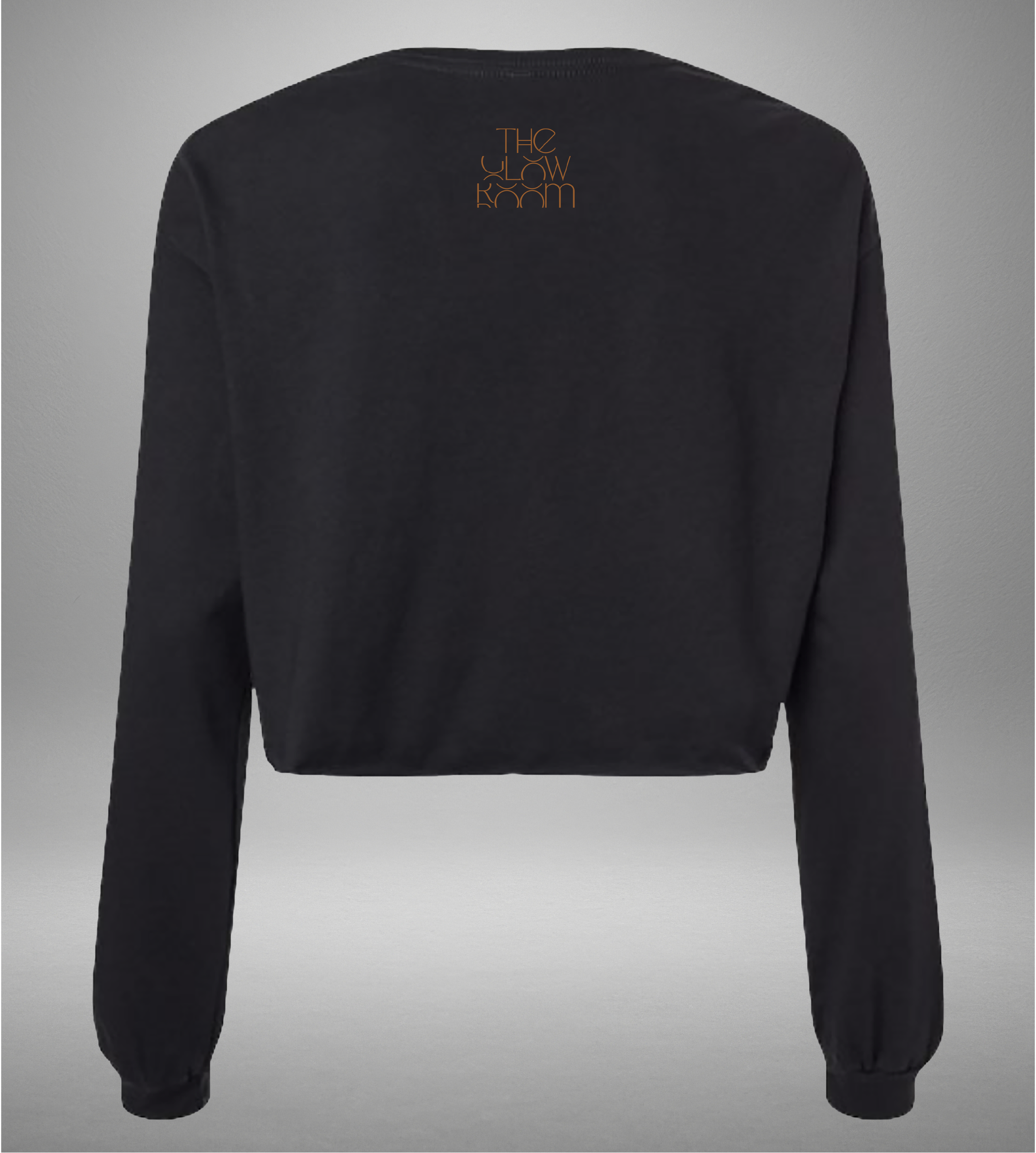 No Bra Club Crop Sweatshirt Back.png