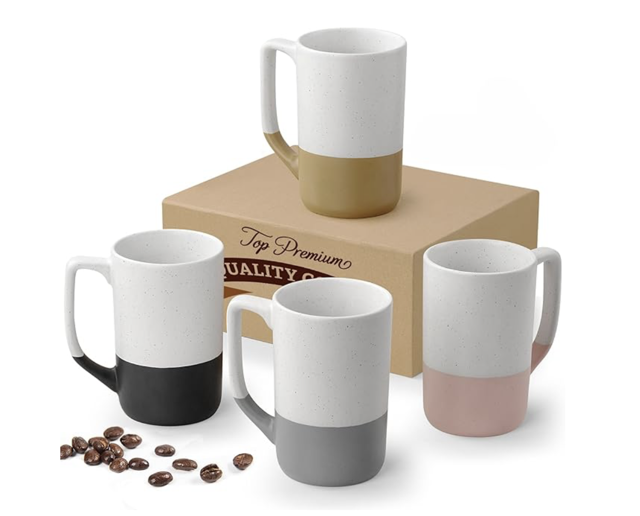 Slim Coffee Mugs - New Design
