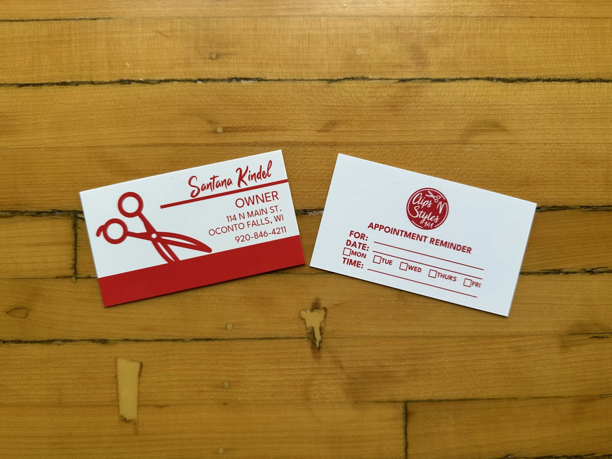 Business Cards - Re-Order