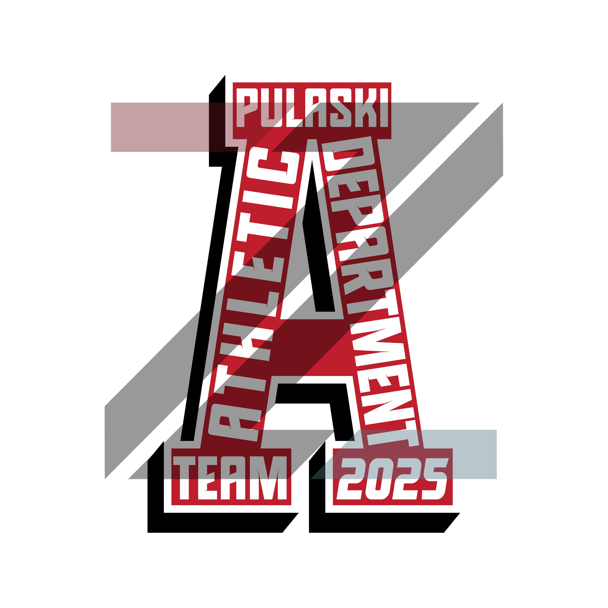 Pulaski Athletic Department DECALS