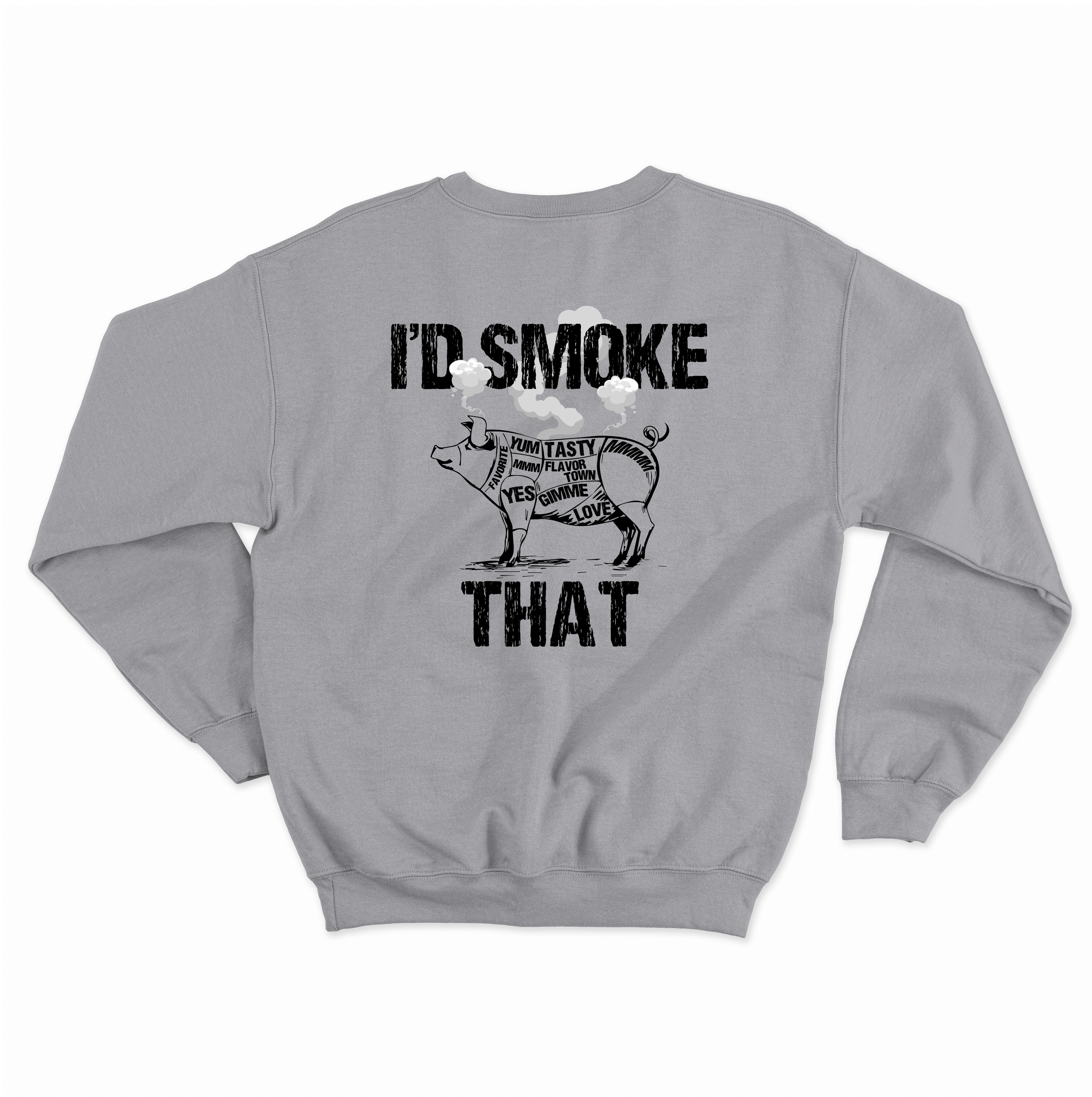 Gildan Graphite Heather Crewneck FRONT.png