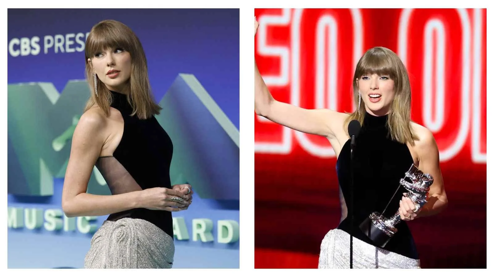 Taylor Swift honours Dolly Parton during record-breaking night at MTV VMAs